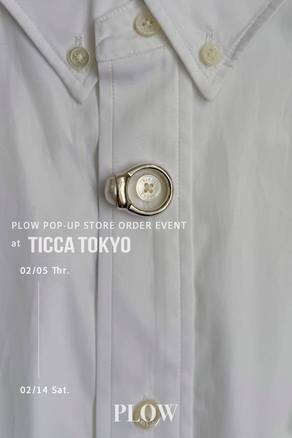 POP-UP STORE ORDER EVENT at TICCA TOKYO