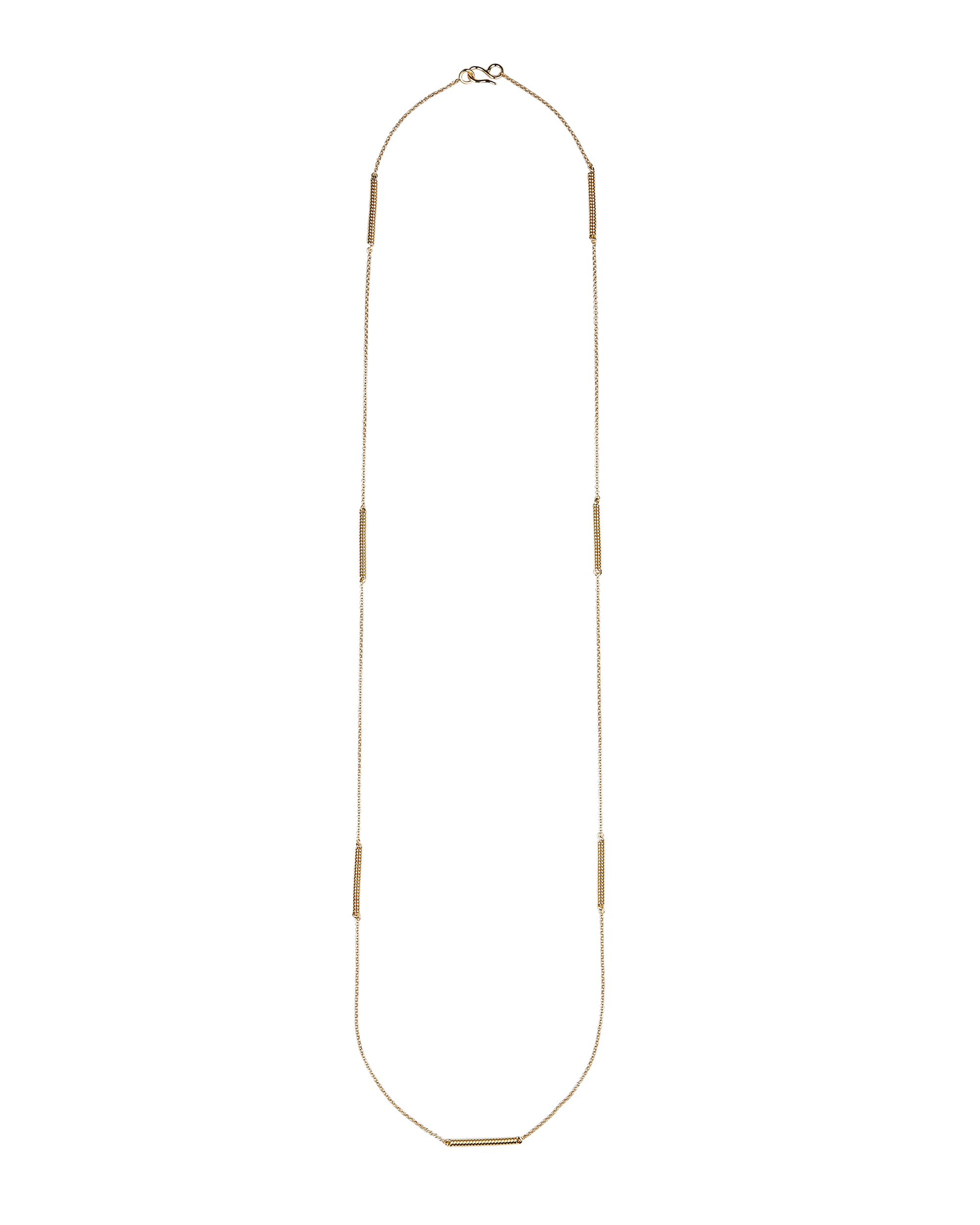 Spring Long Necklace -Gold-