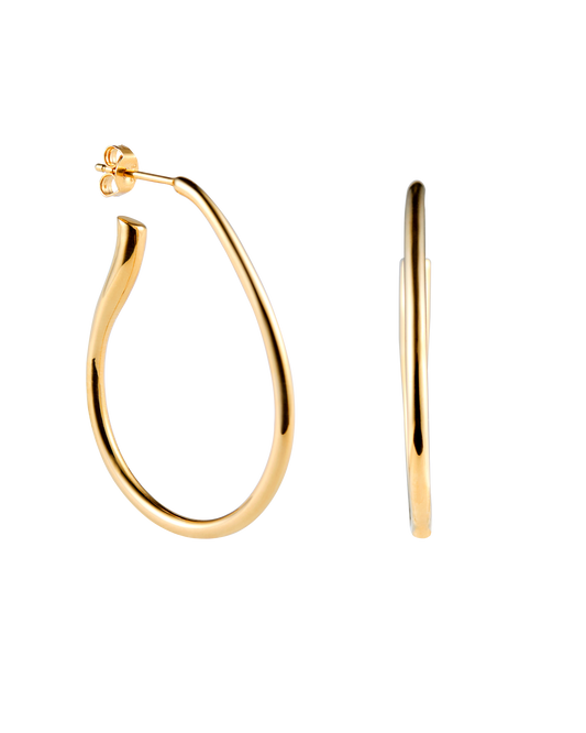 Flower Stalk Pierces L -Gold-