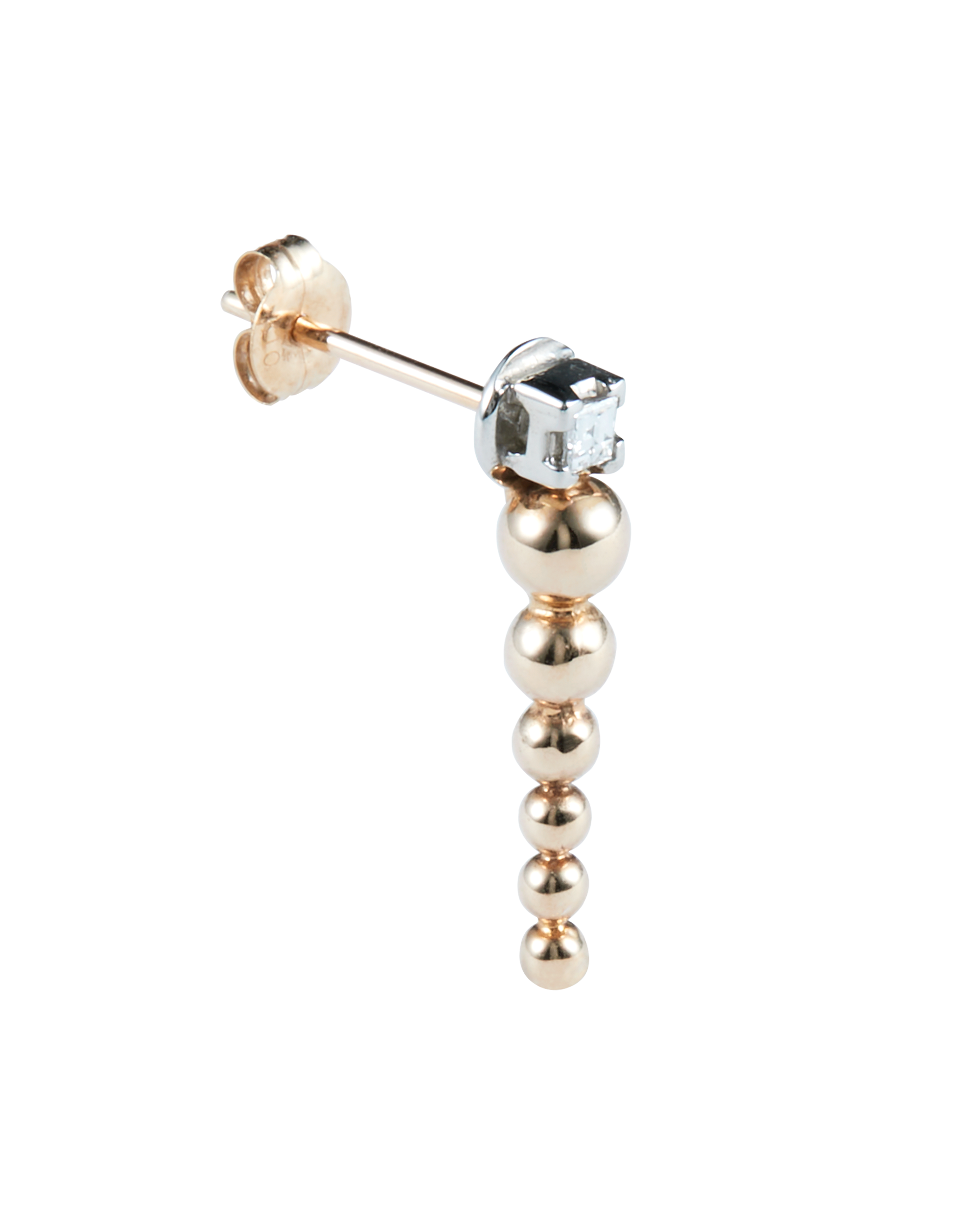 Grain Conch Shell Diamond Carre Pierce