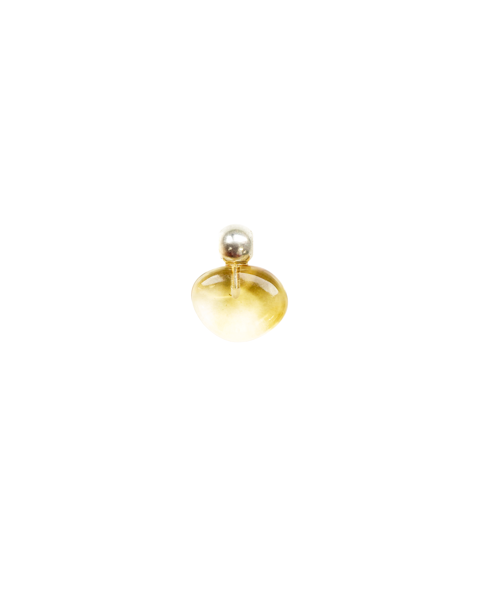 Charm Dew Drop-Citrine