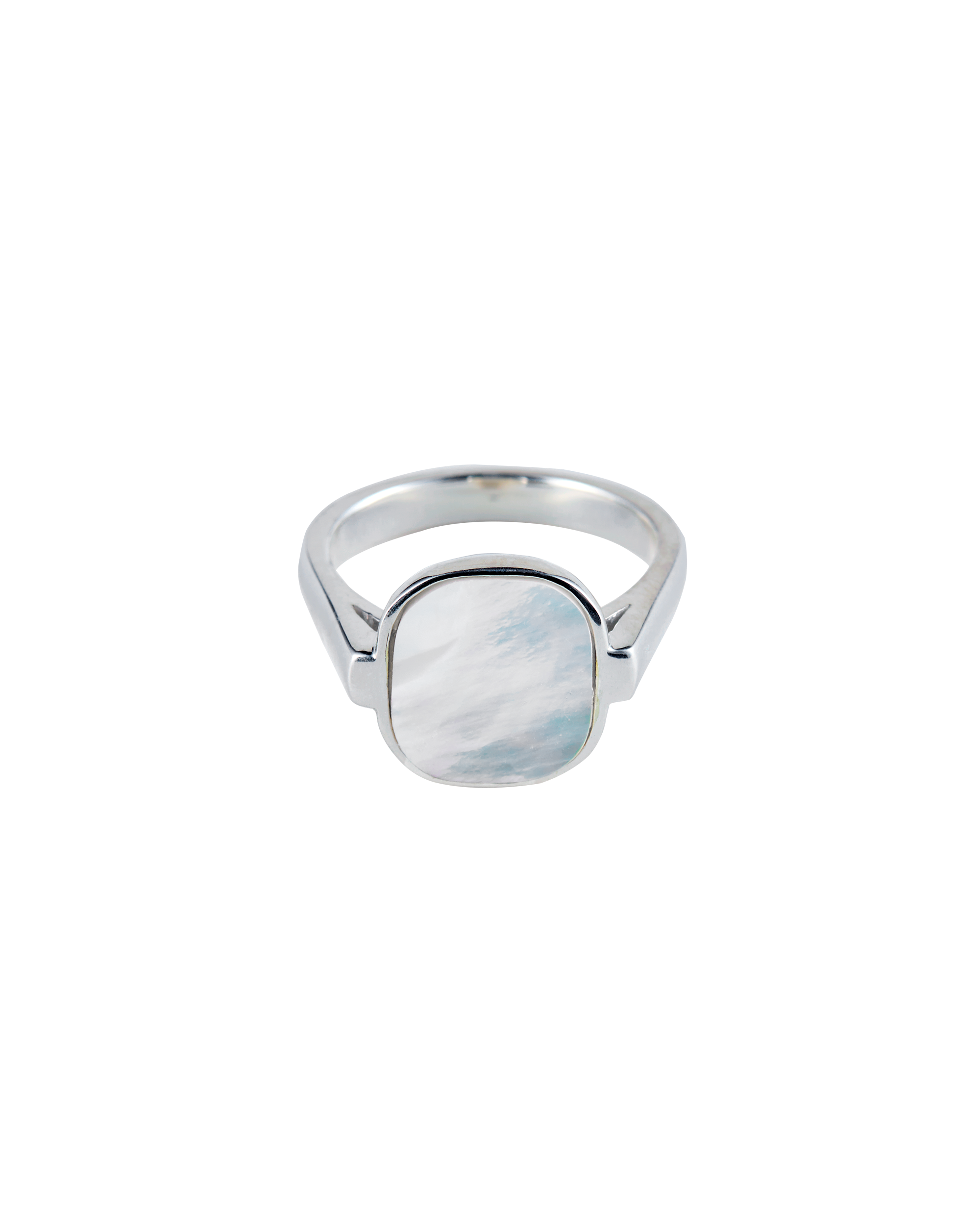 Shell Window Ring -Silver-