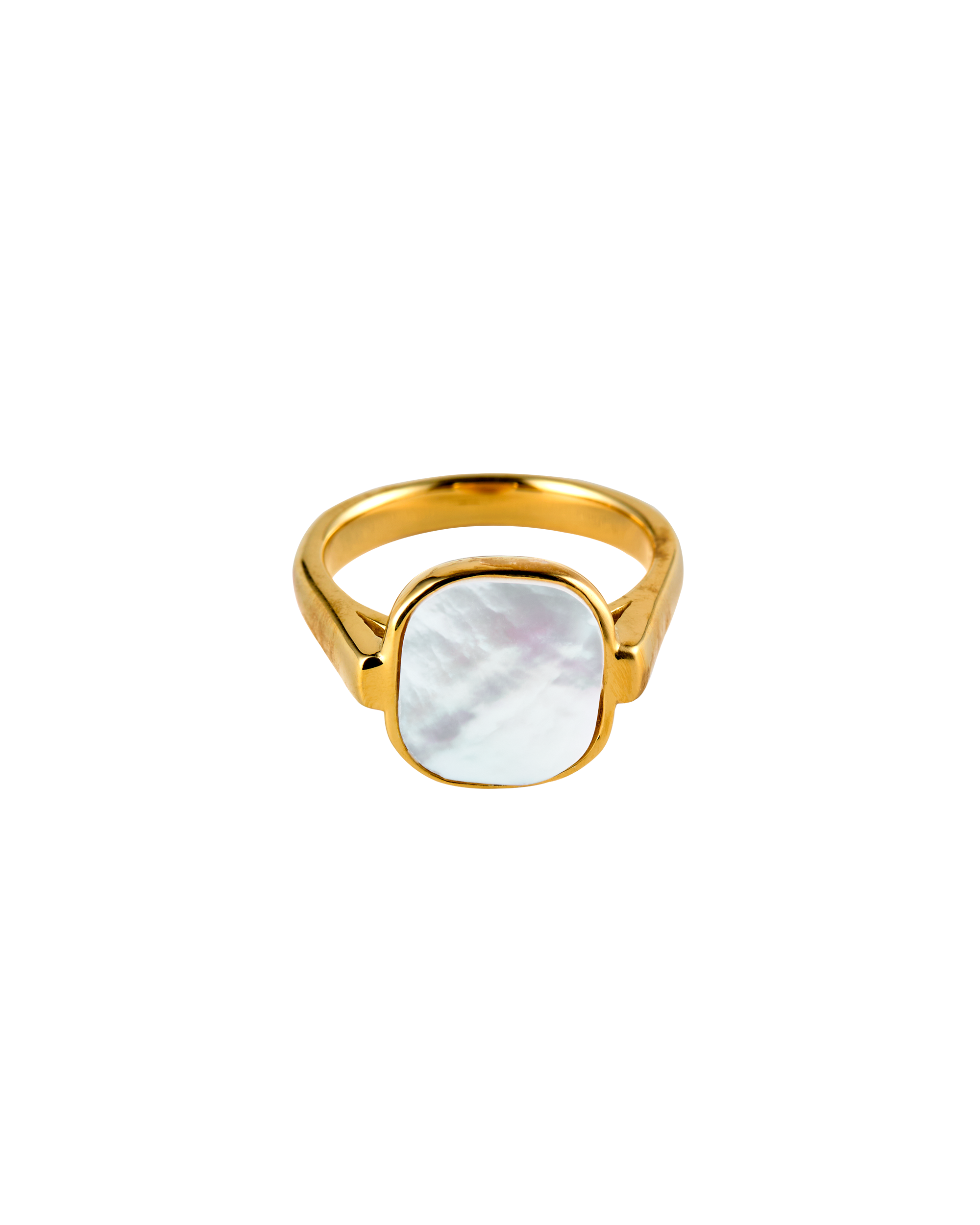 Shell Window Ring -Gold-