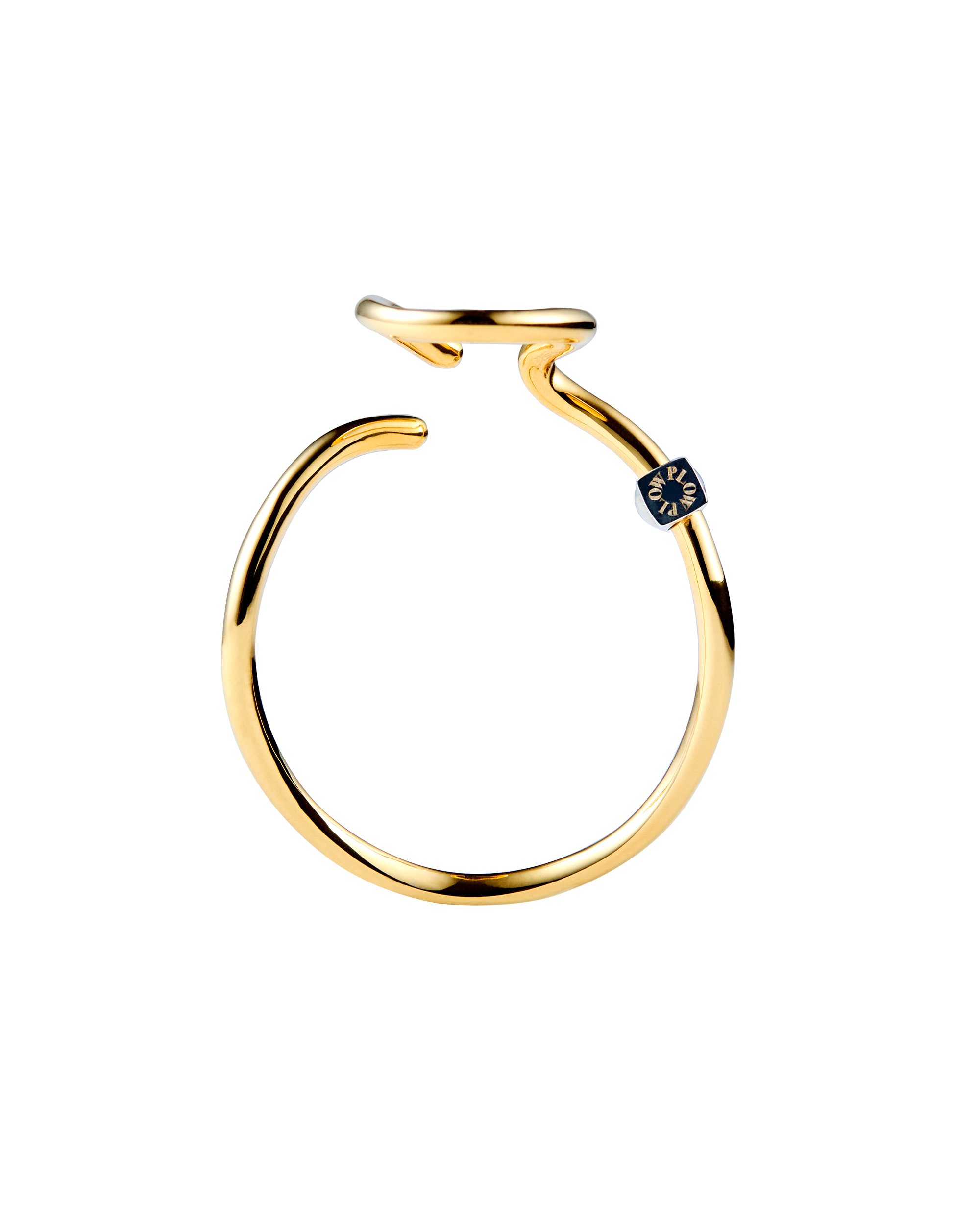 Wave Ear Cuff -Mellow- Gold