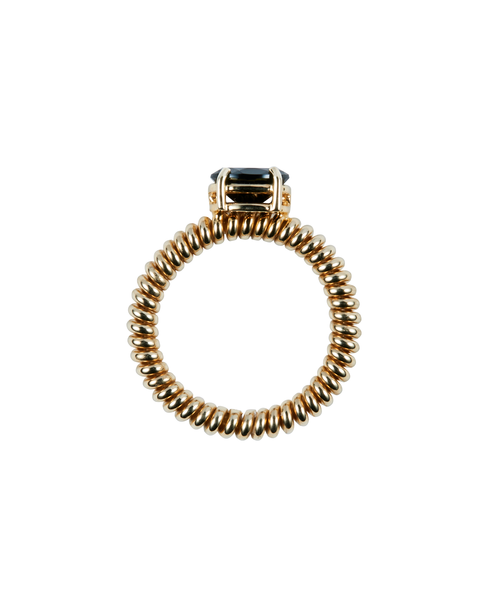 Onyx Spring Stone Ring -Gold-