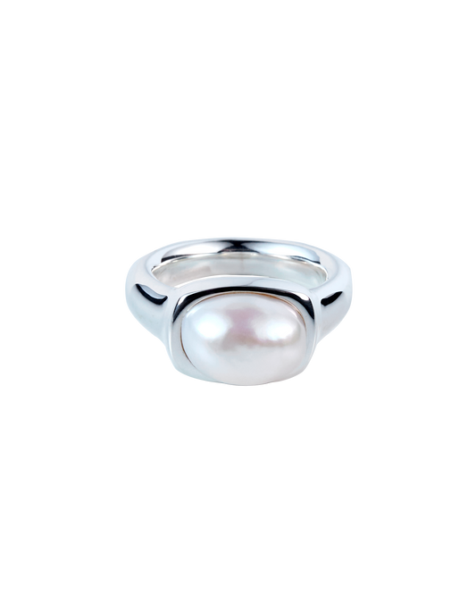 Pearl Ring -Silver-