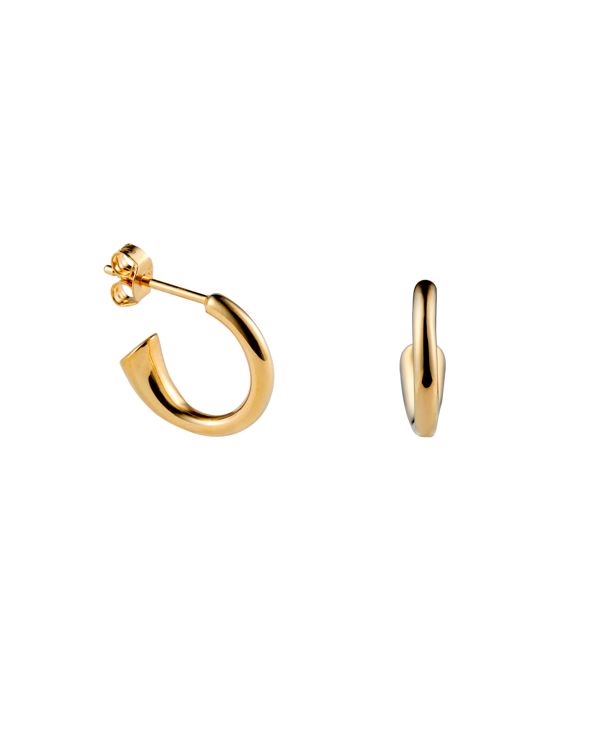Flower Stalk Pierces S -Gold-
