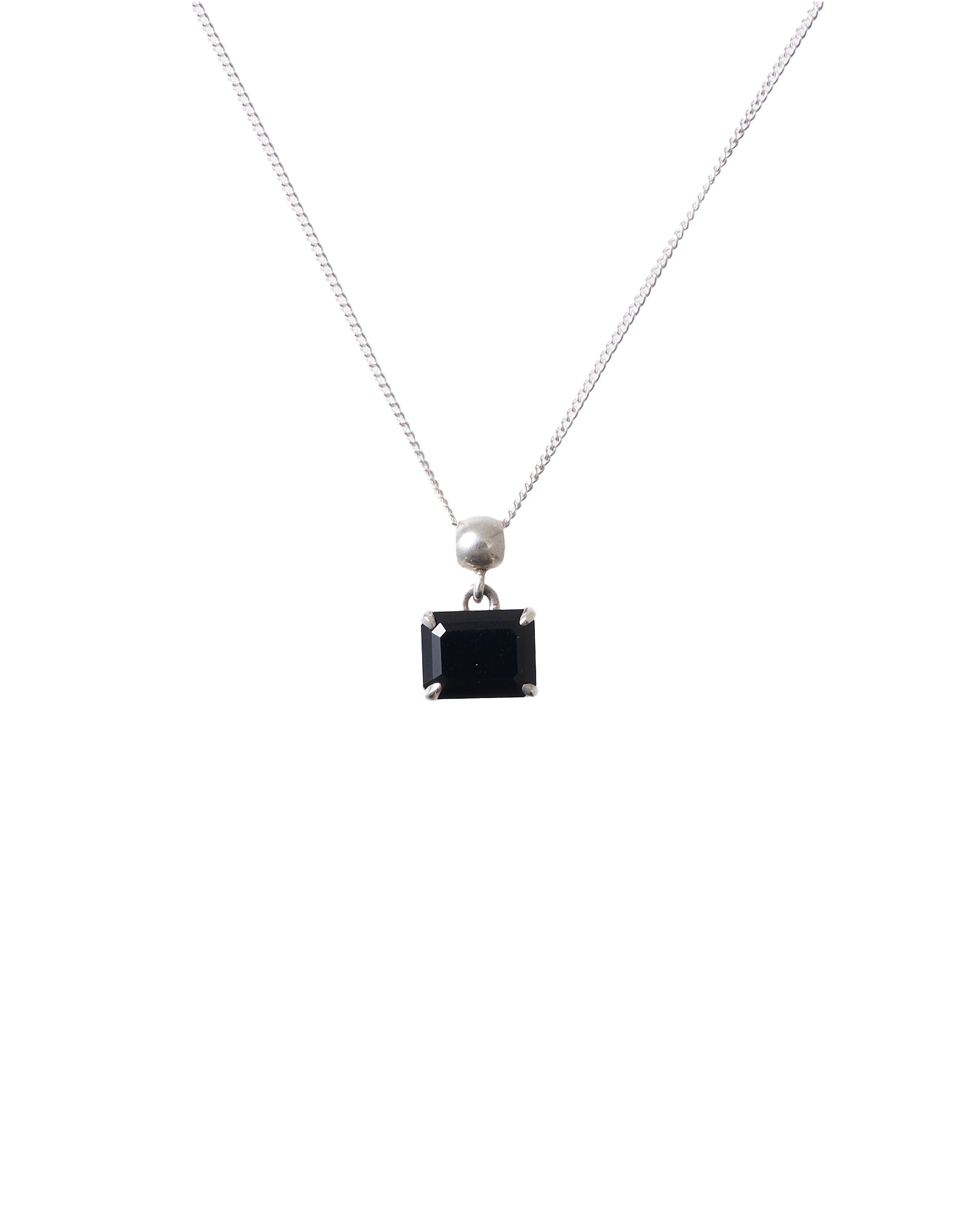Charm Onyx Oct Necklace