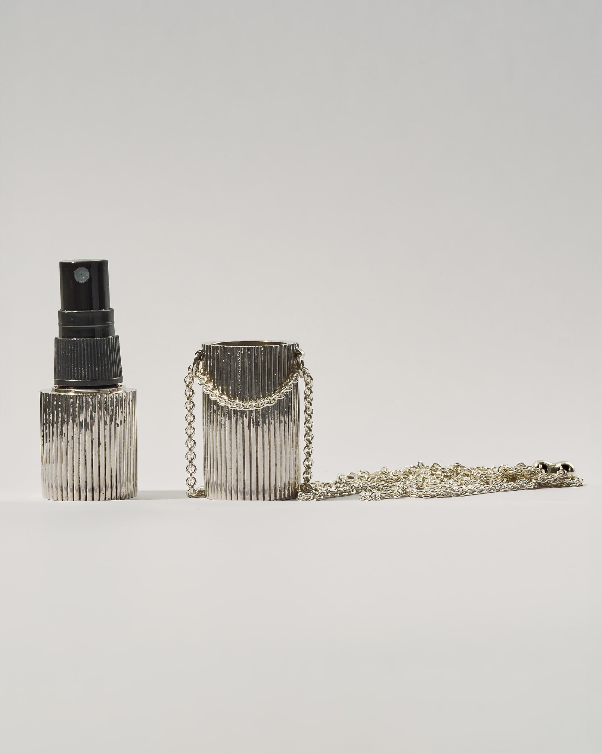Atomizer Top Necklace -Silver-