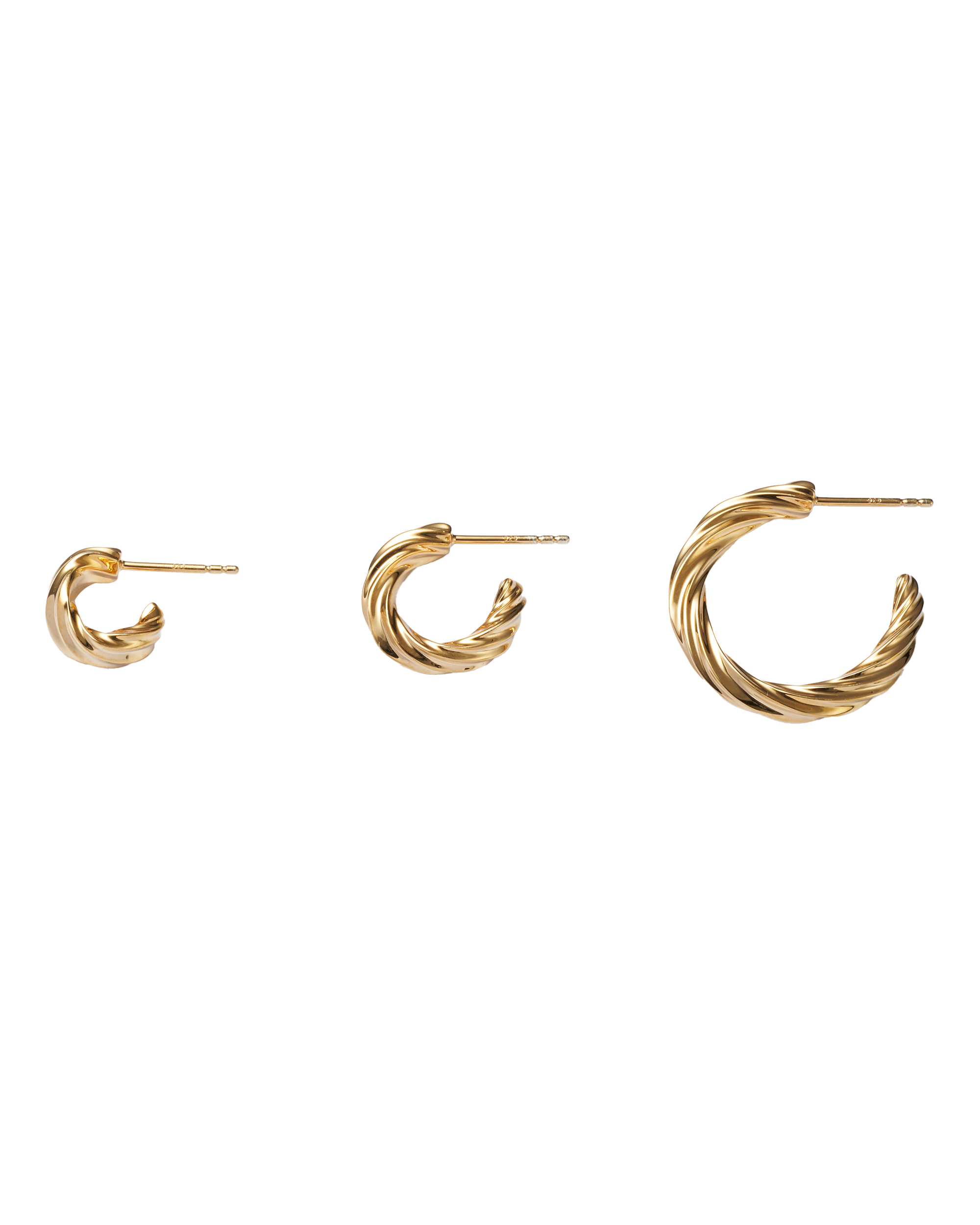 French Pierce Large -Gold-