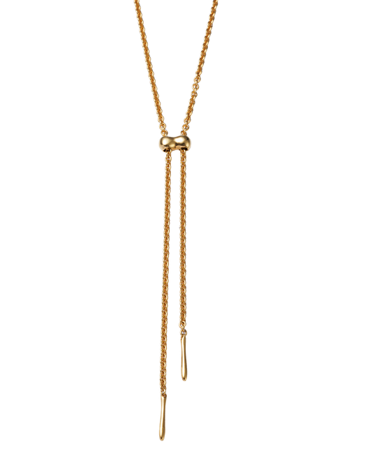 Cord Necklace 70cm -Gold-