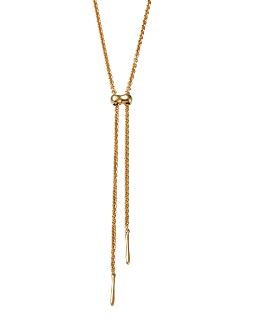 Cord Necklace 90cm -Gold-