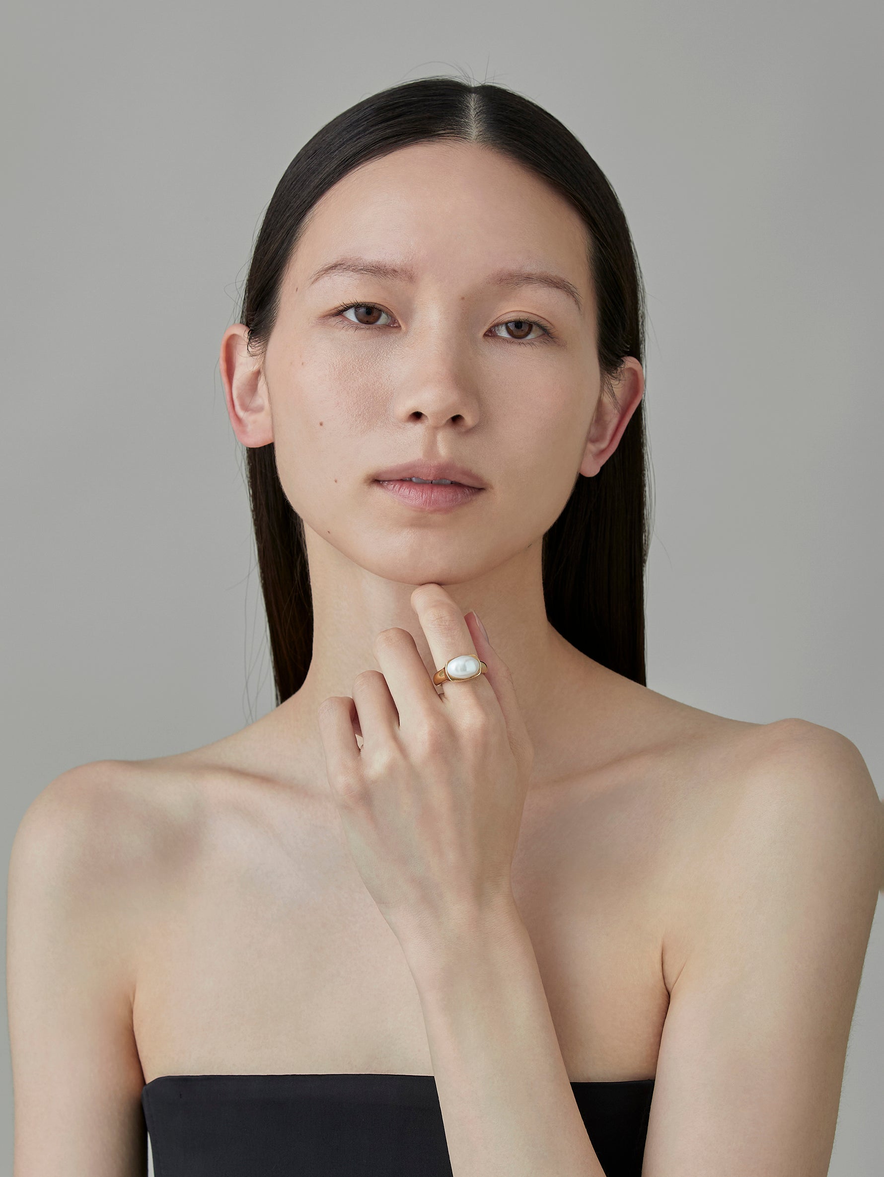 Pearl Ring -Gold-