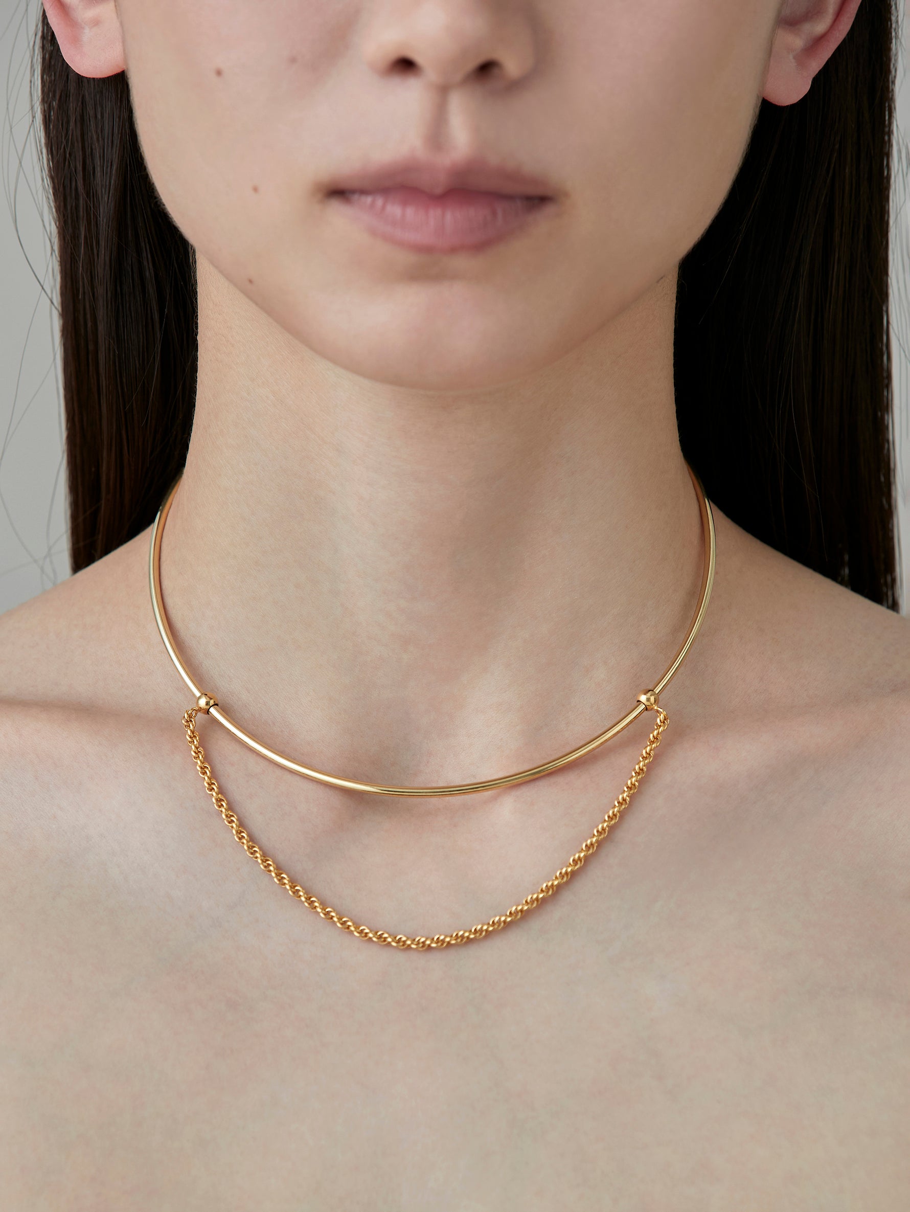 Charm Chain Rope -Gold-