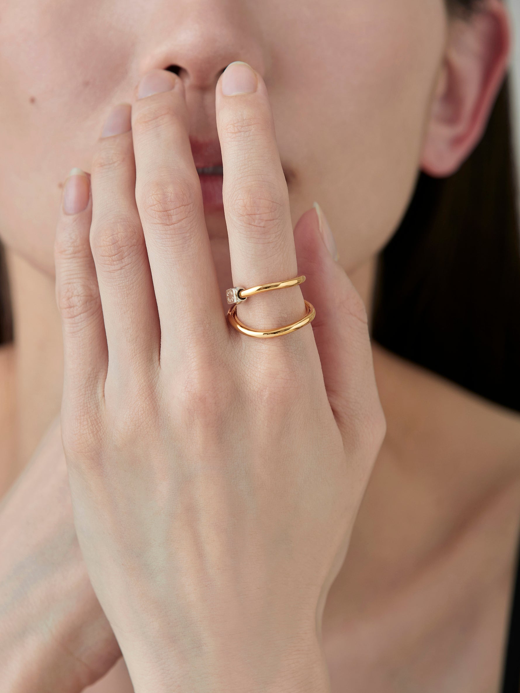 Wave Ring -Peace- Gold