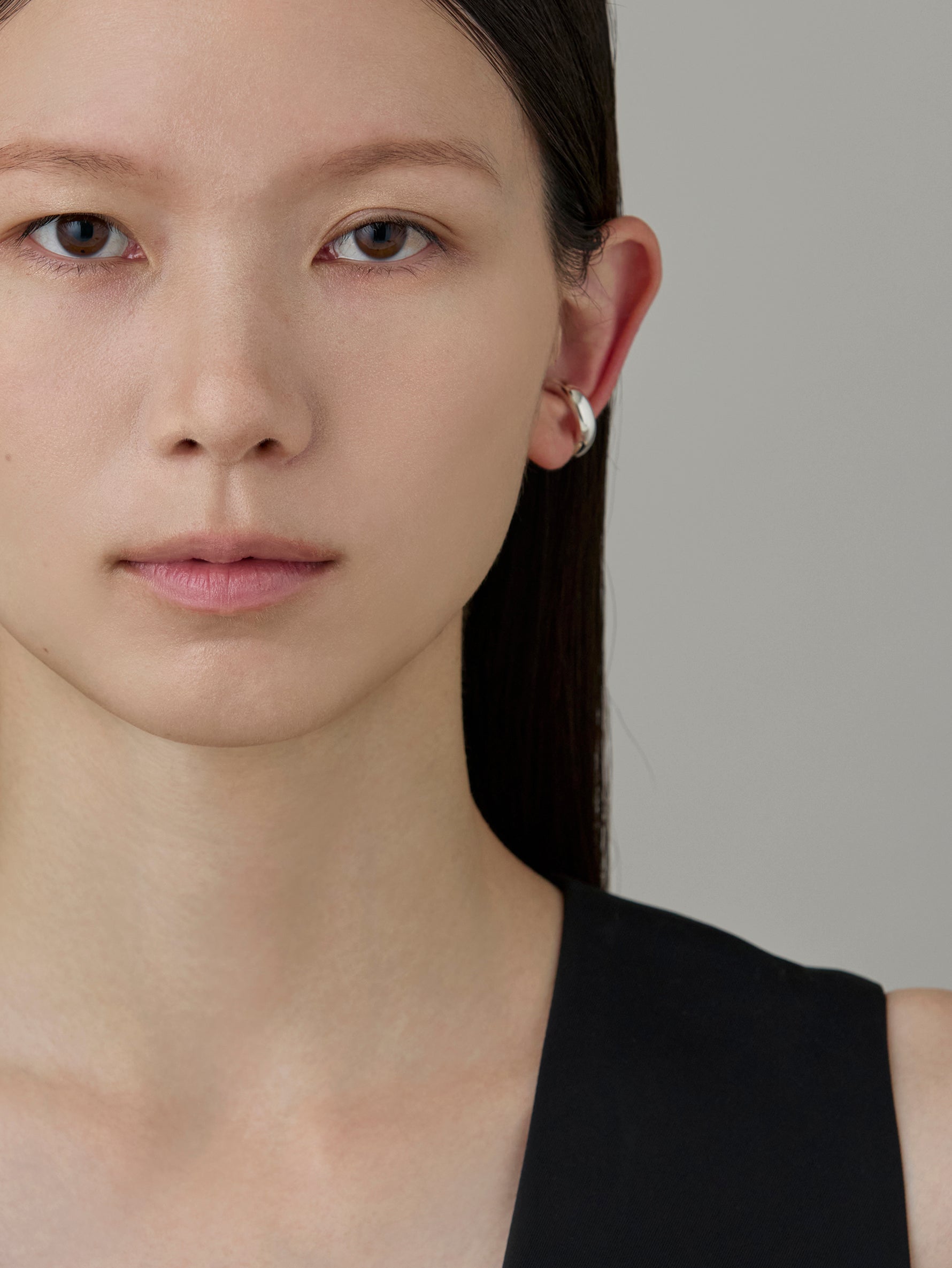 Drop Earcuff -Silver-