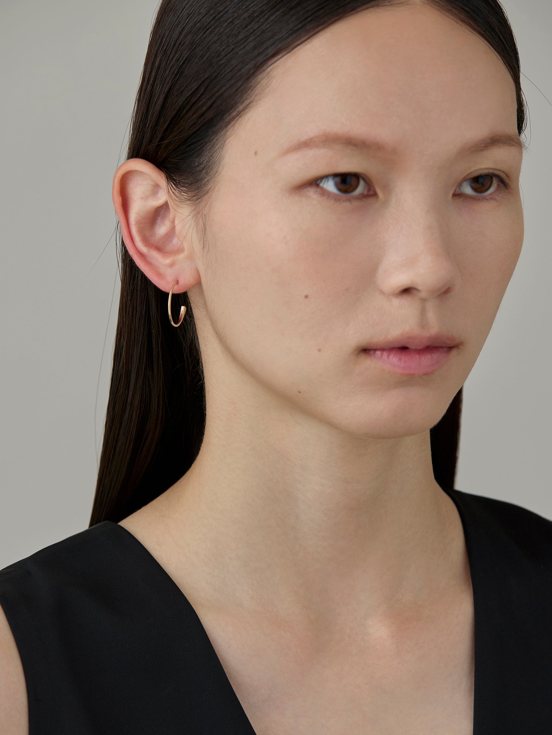 Flower Stalk Hoop Pierce M