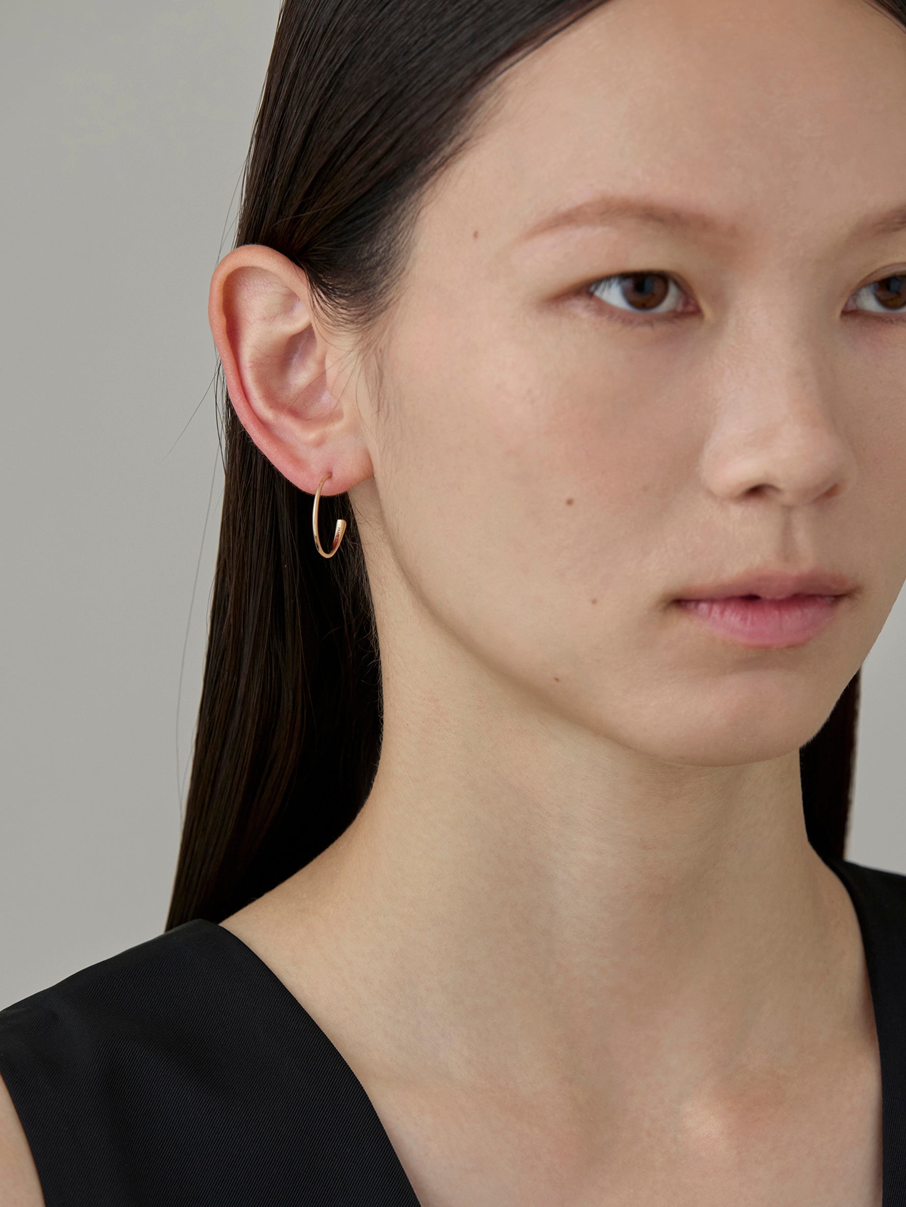 Flower Stalk Hoop Pierce M