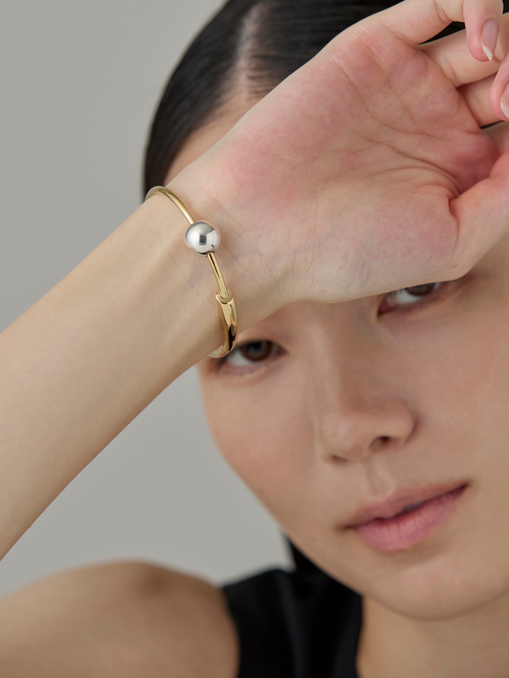 Charm Shiny Ball.L -Gold-