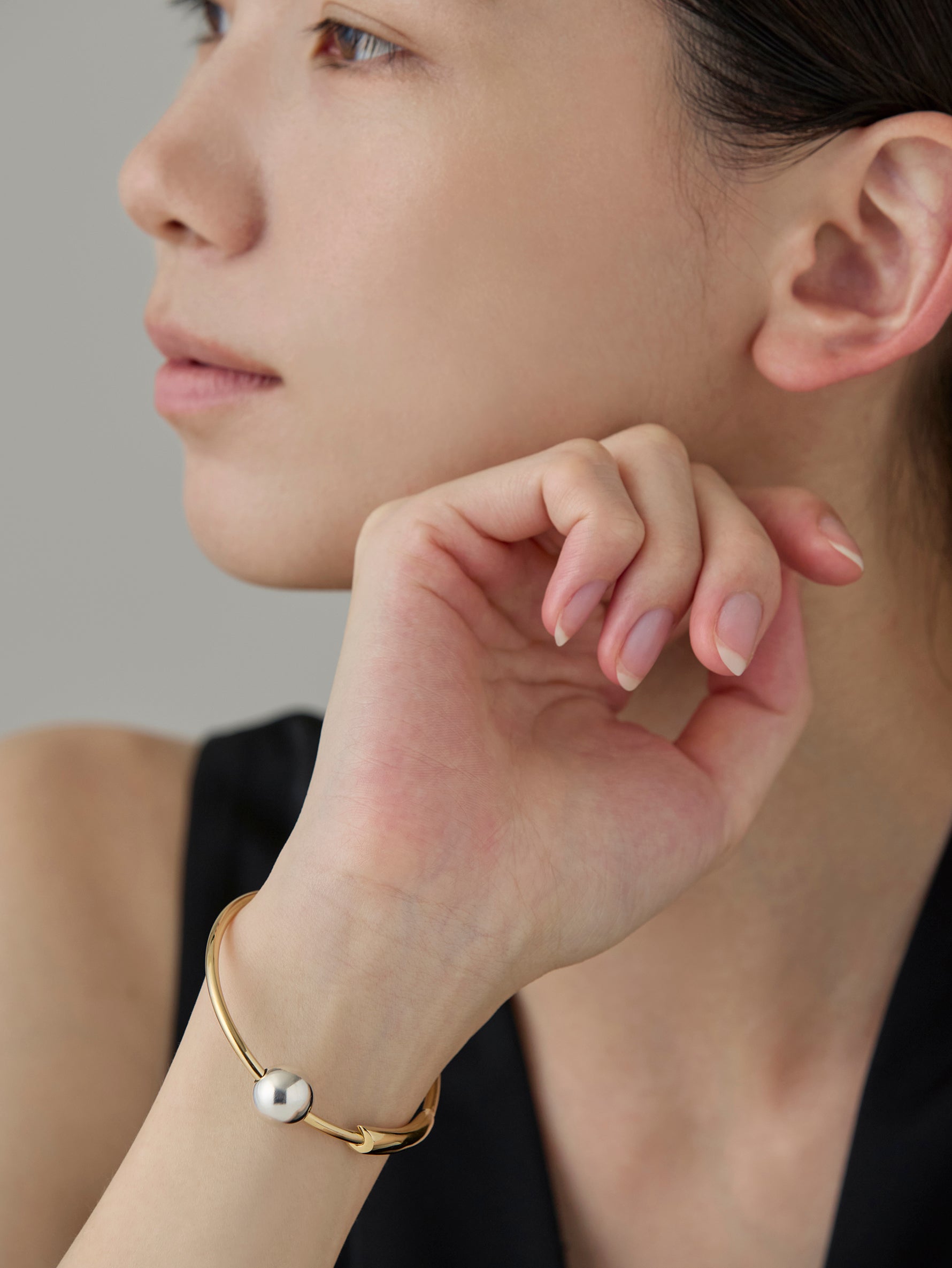 Flower Stalk Bracelet -Gold-