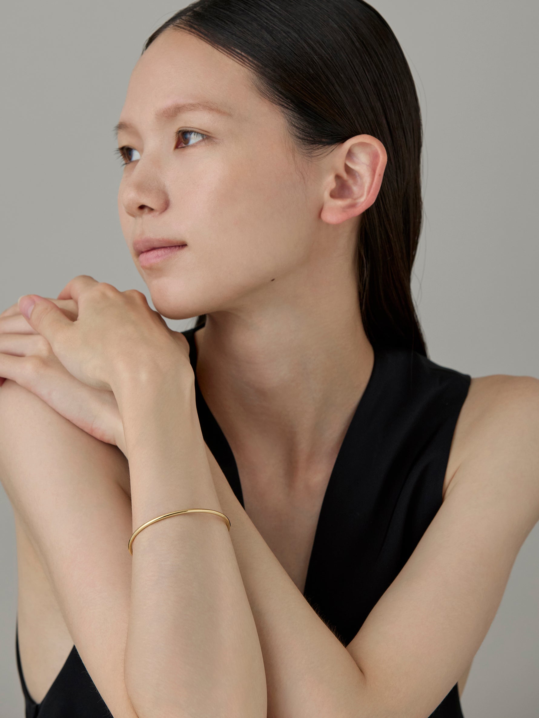 Flower Stalk Bracelet -Gold-