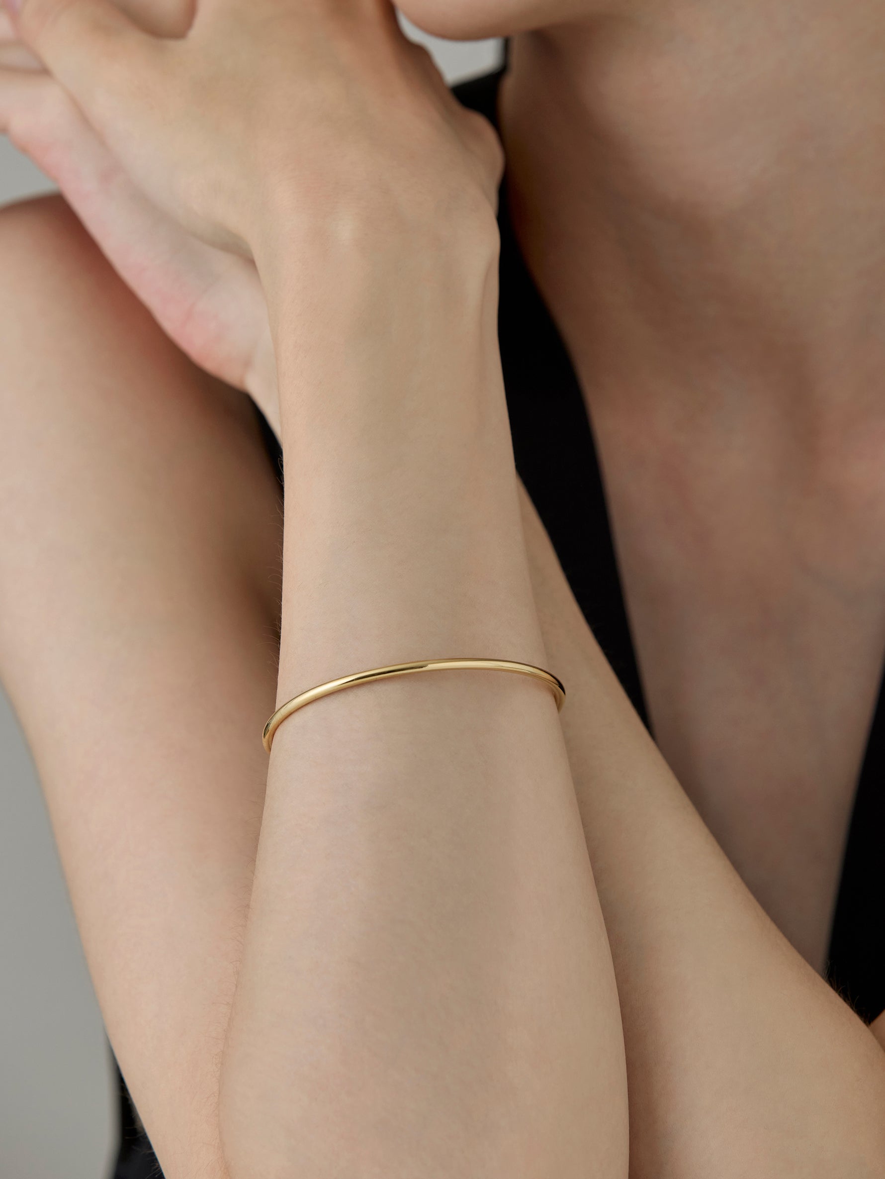 Flower Stalk Bracelet -Gold-