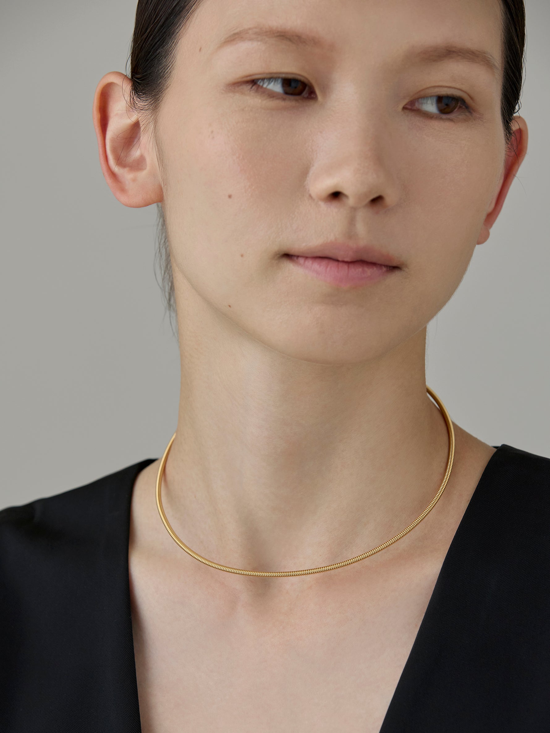 Spring Choker -Gold-