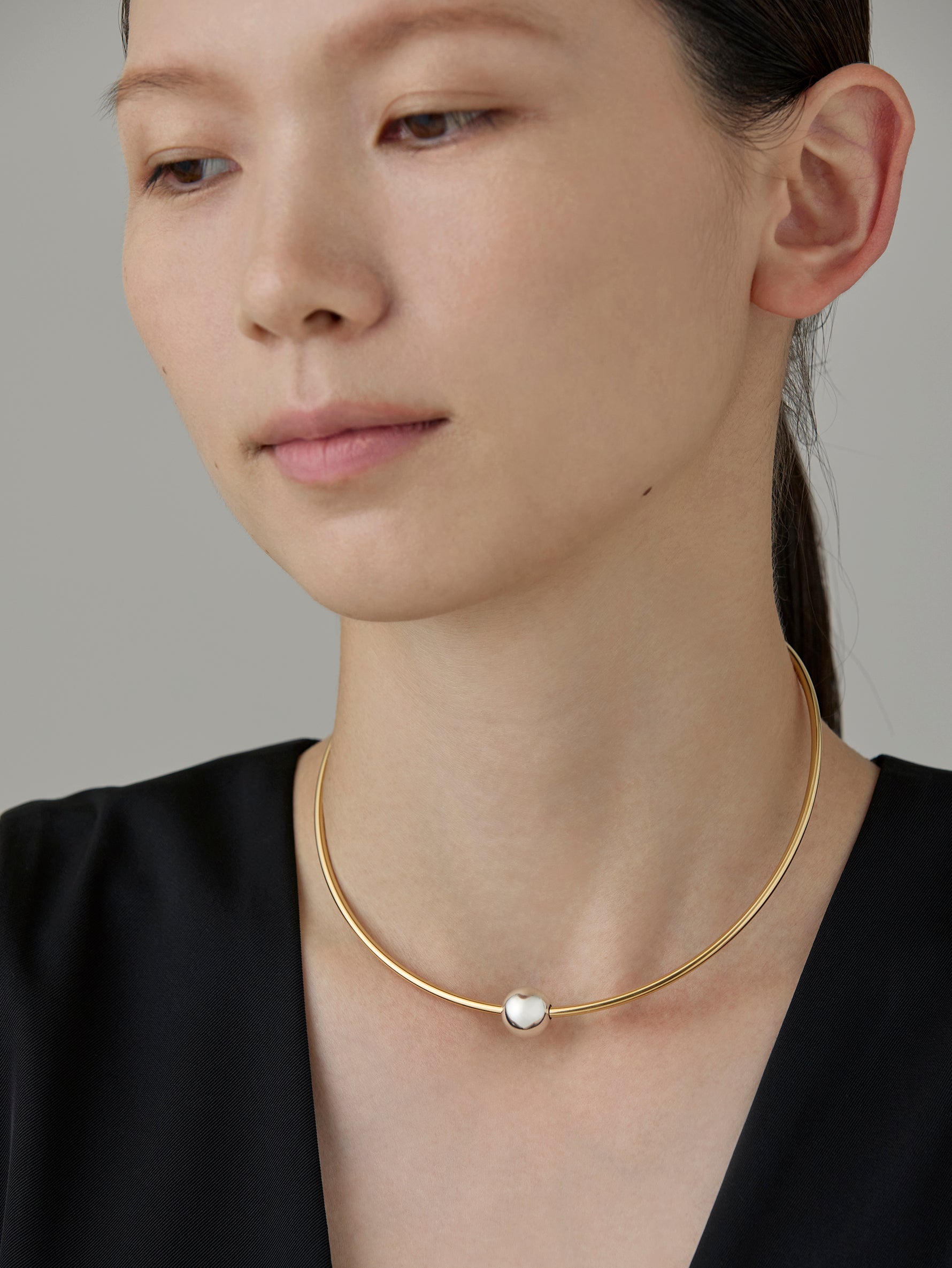 Charm Shiny Ball.L -Gold-