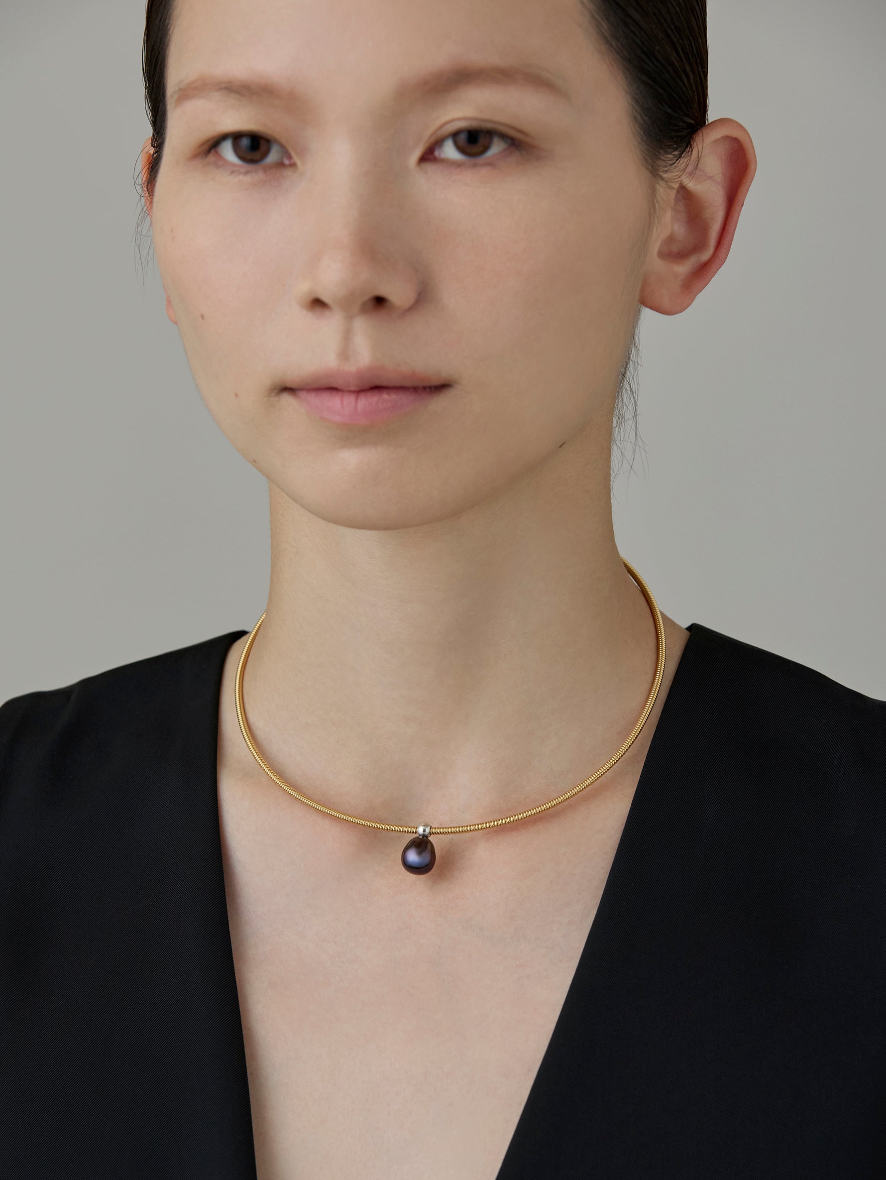 Spring Choker -Gold-