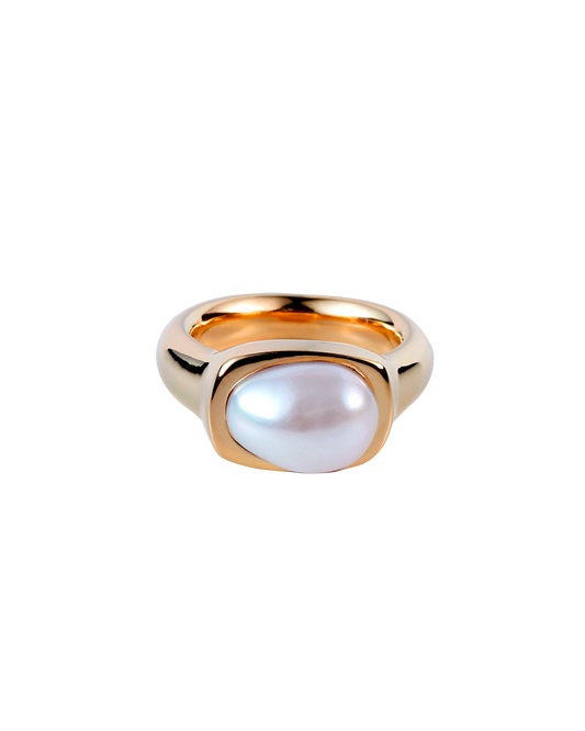 Pearl Ring -Gold-