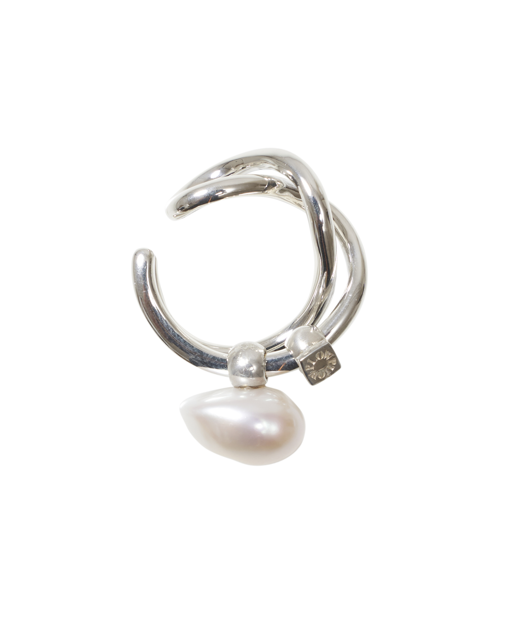 Wave Ear Cuff -Wish- Silver
