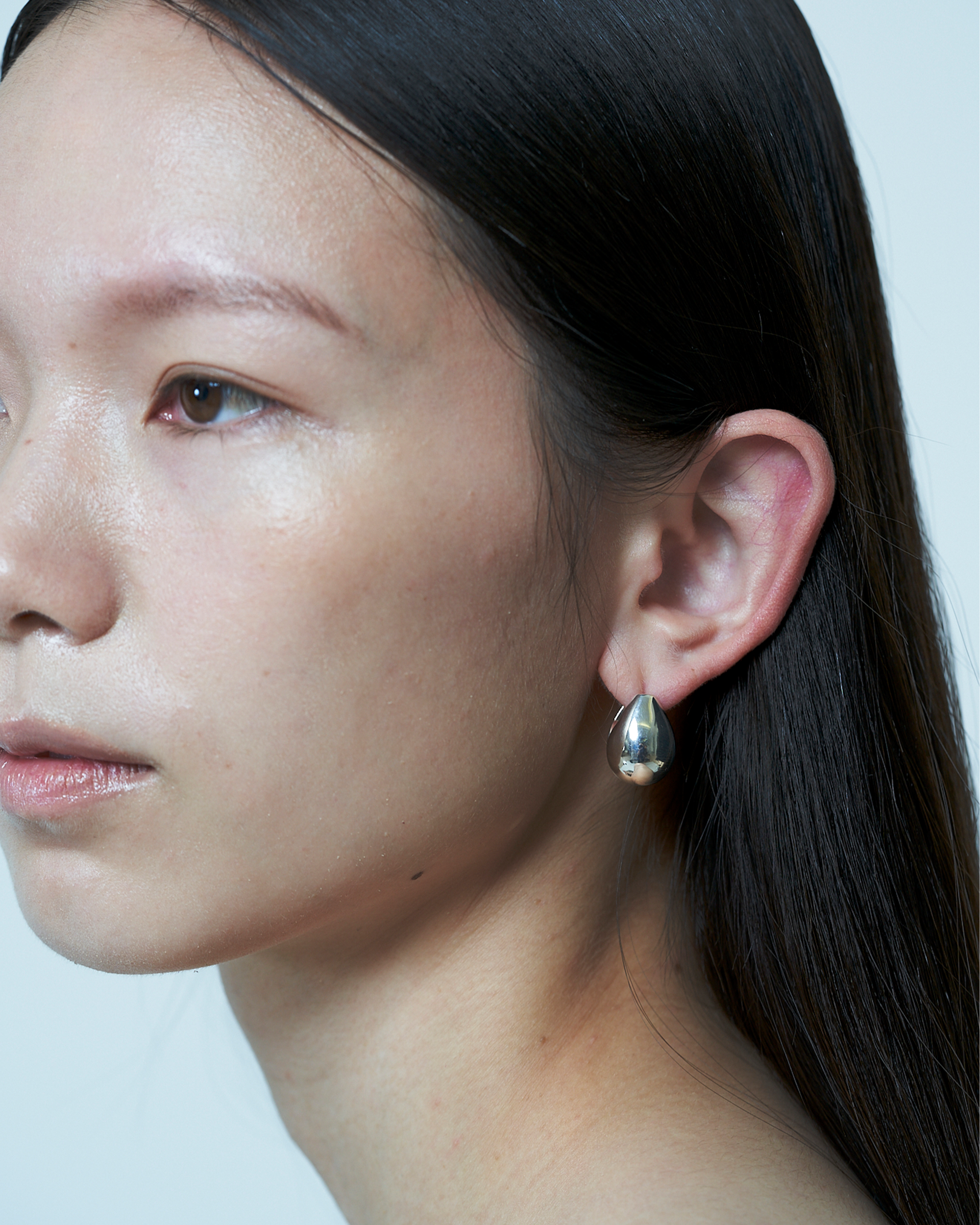 Drop Pierce -Silver-