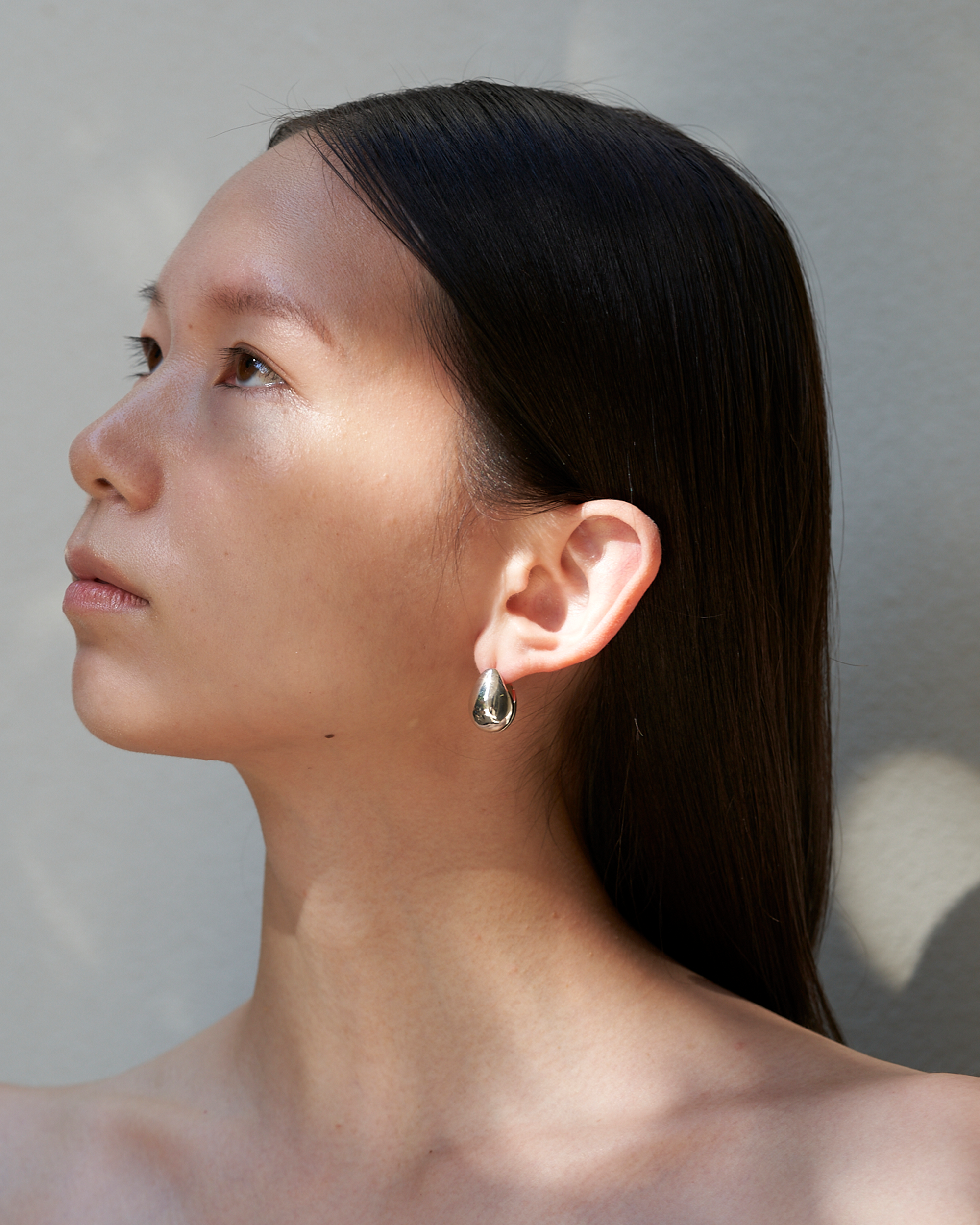 Drop Pierce -Silver-
