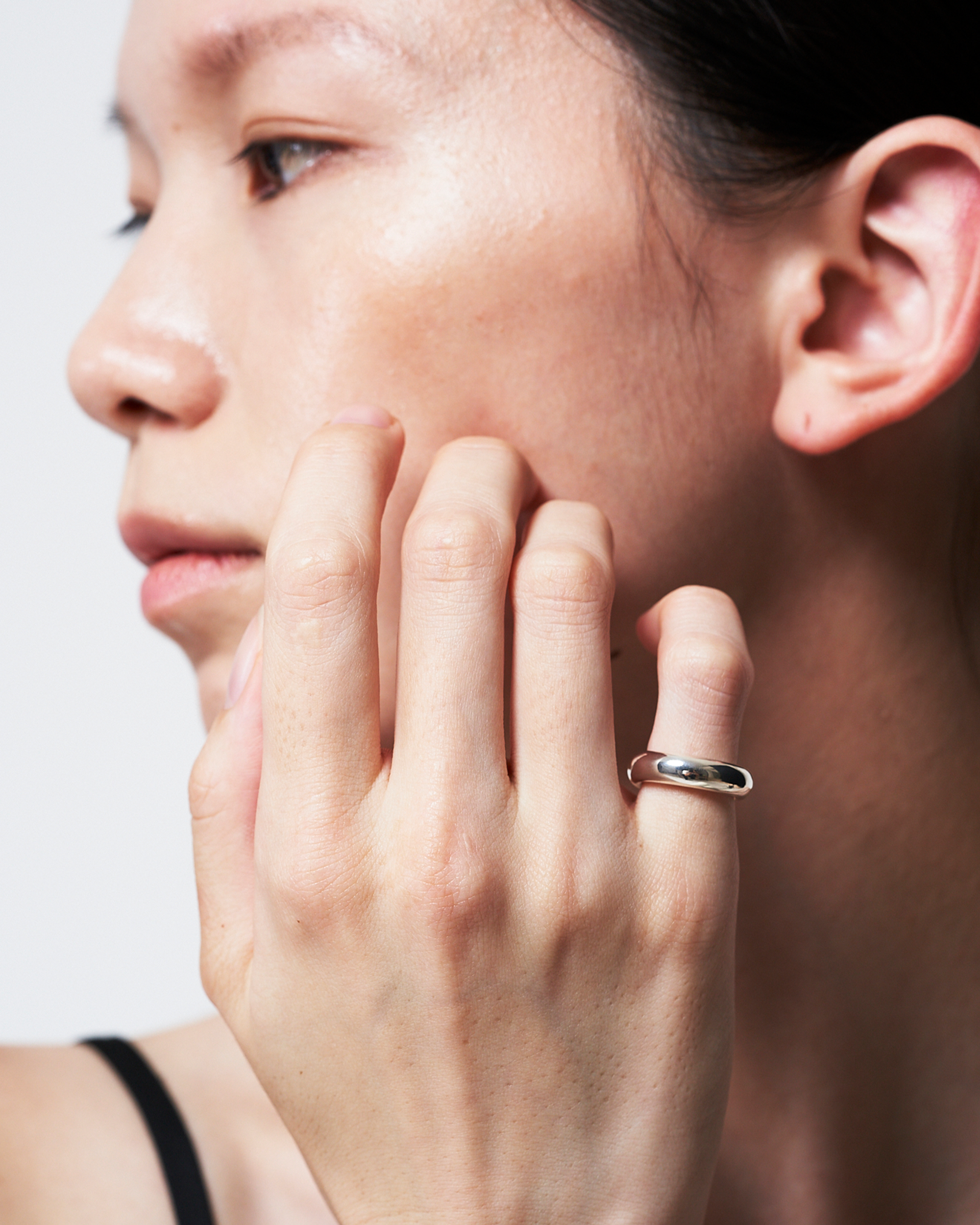 Drop Ring -Silver-