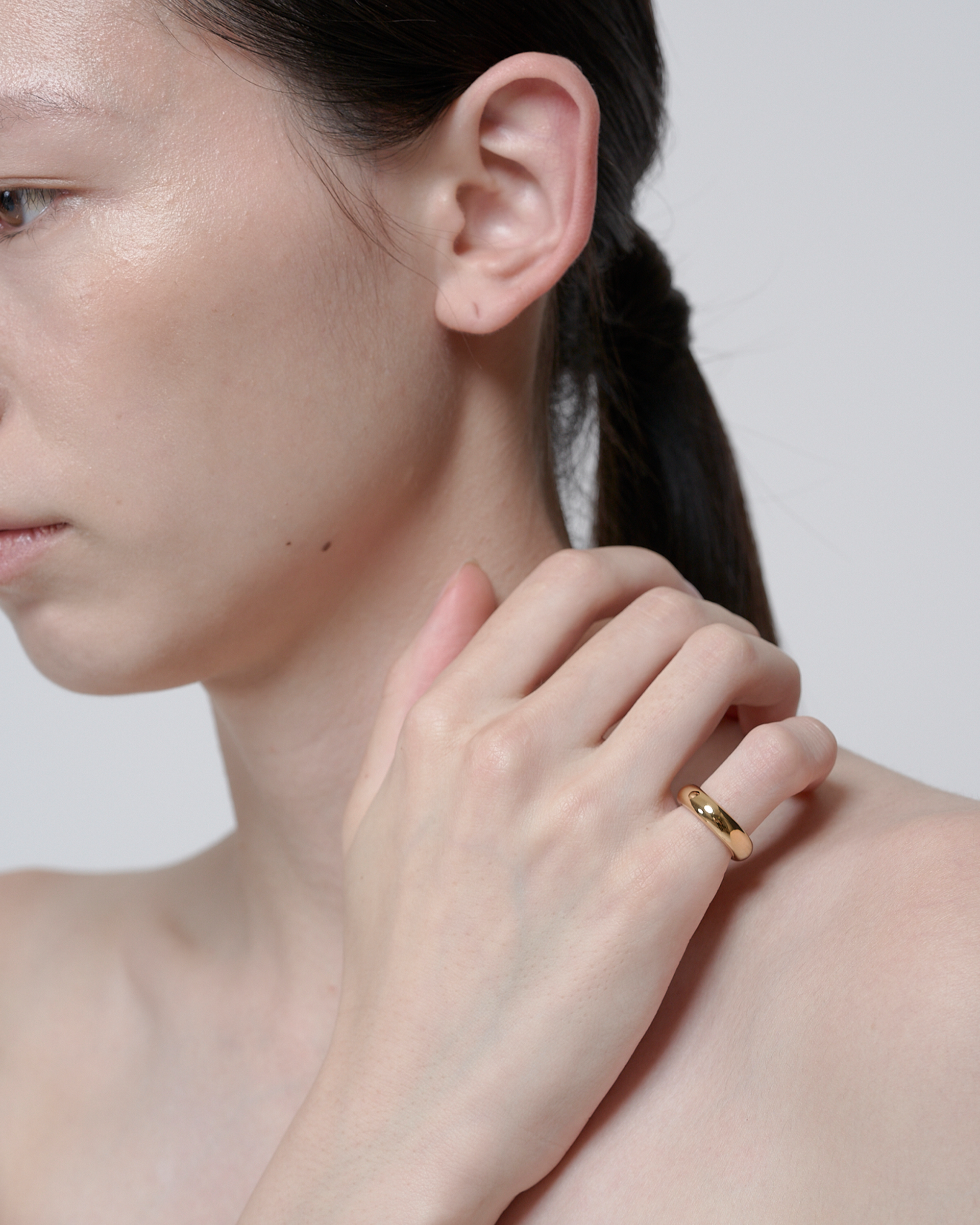 Drop Ring -Gold-