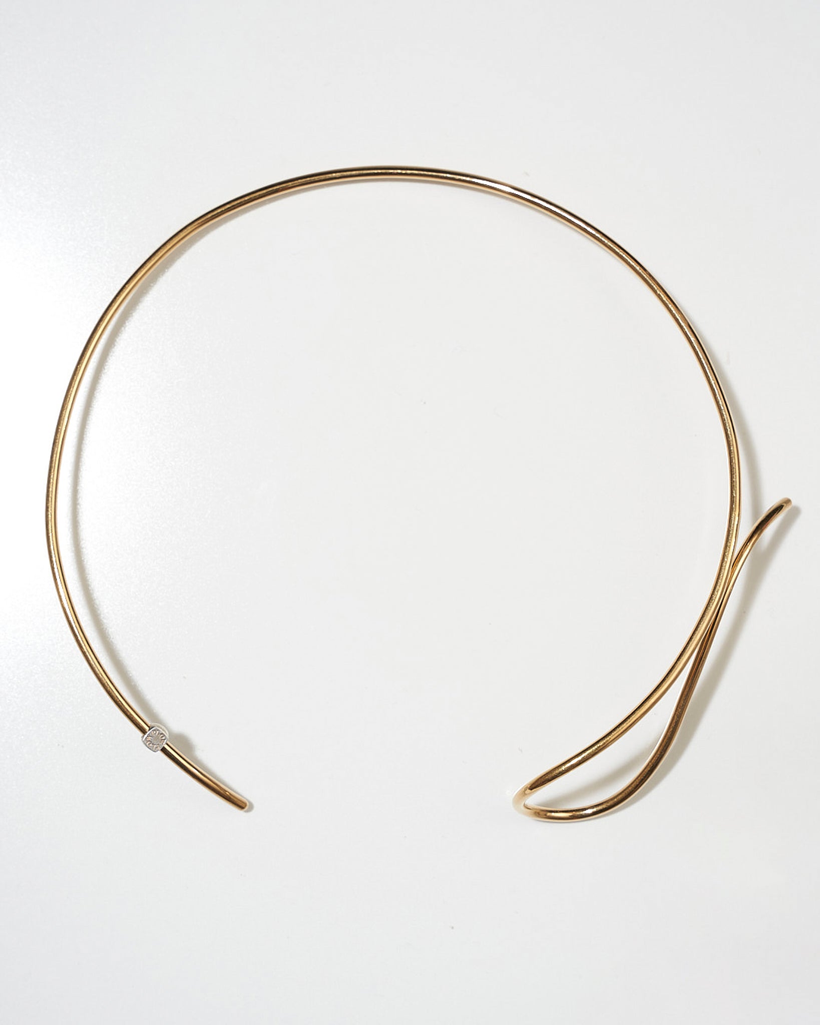 Wave Choker -Calm- Gold