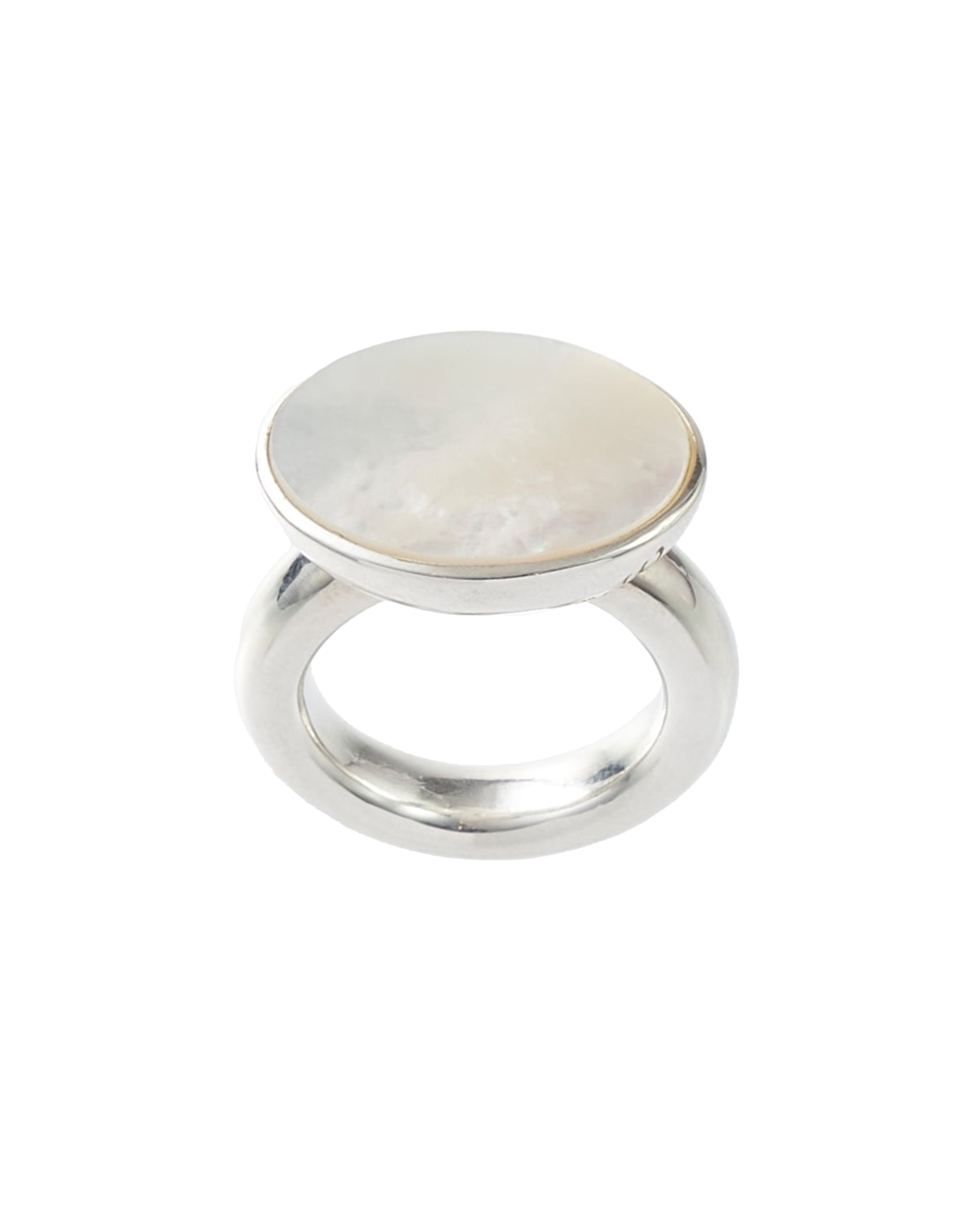 Flat Ring Mother Of Pearl