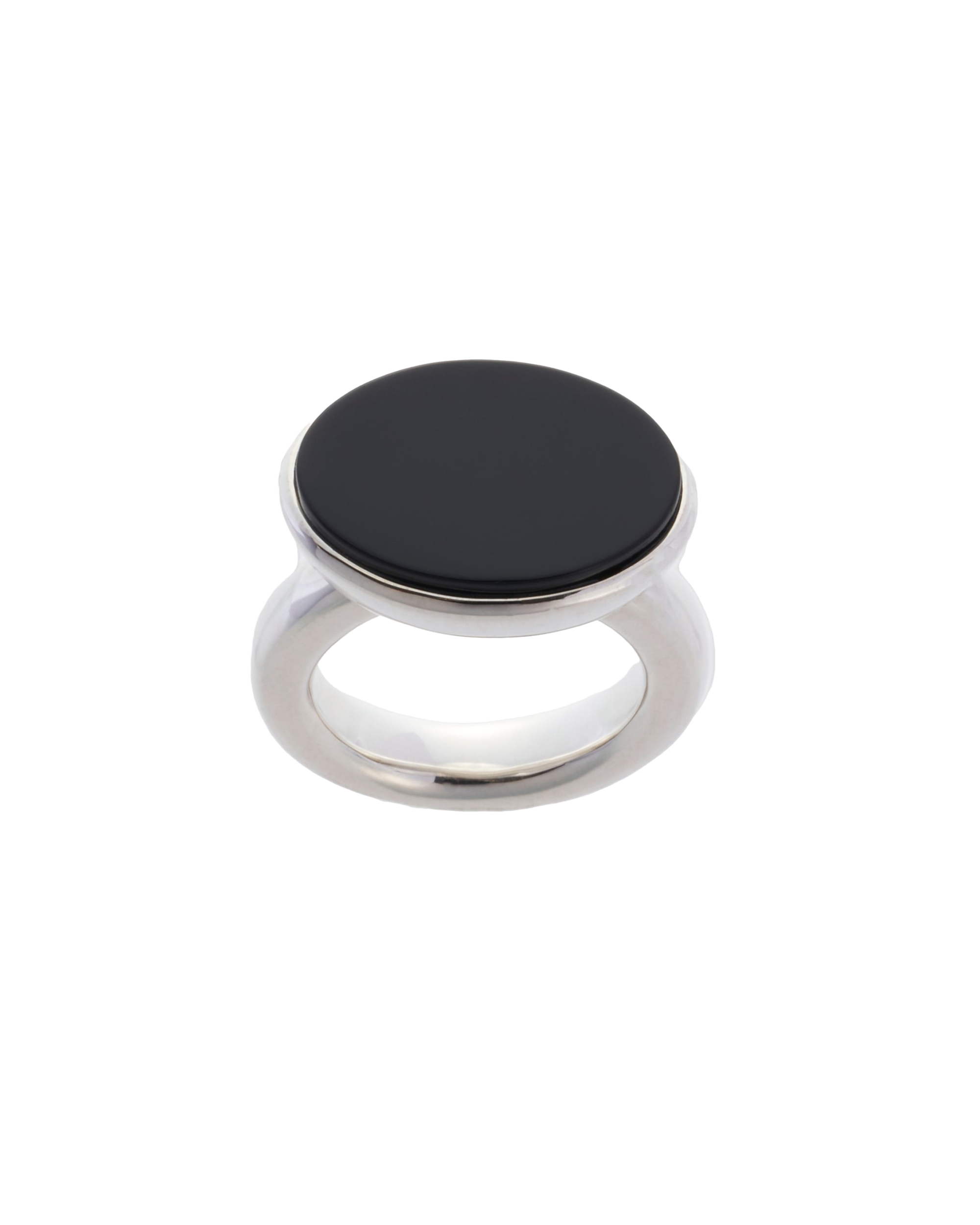 Flat Ring Onyx