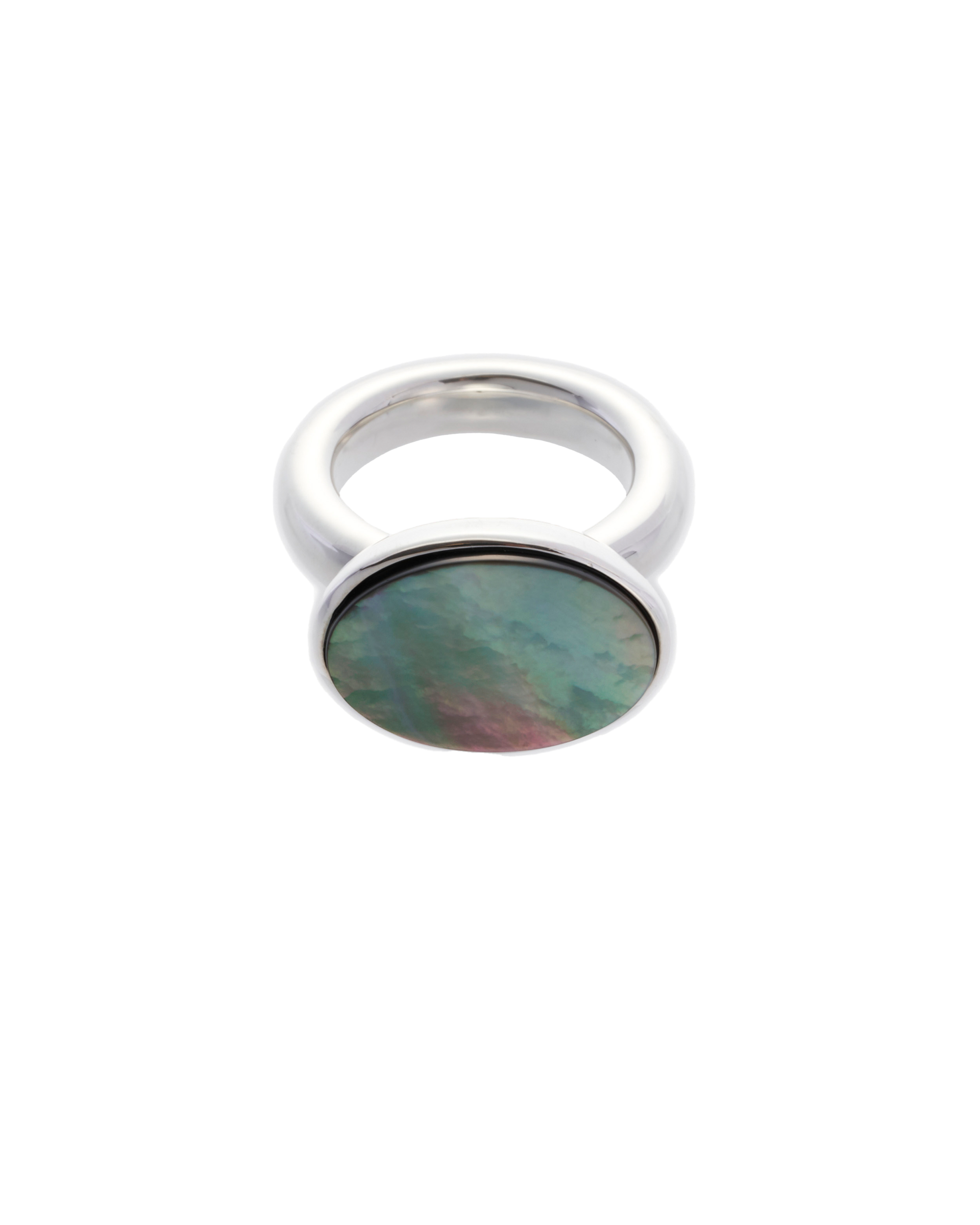 Flat Ring Black Shell