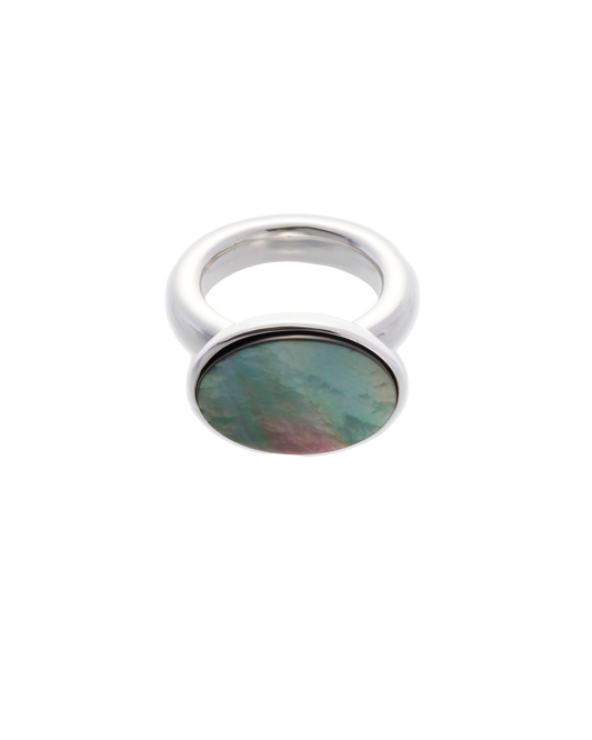 Flat Ring Black Shell