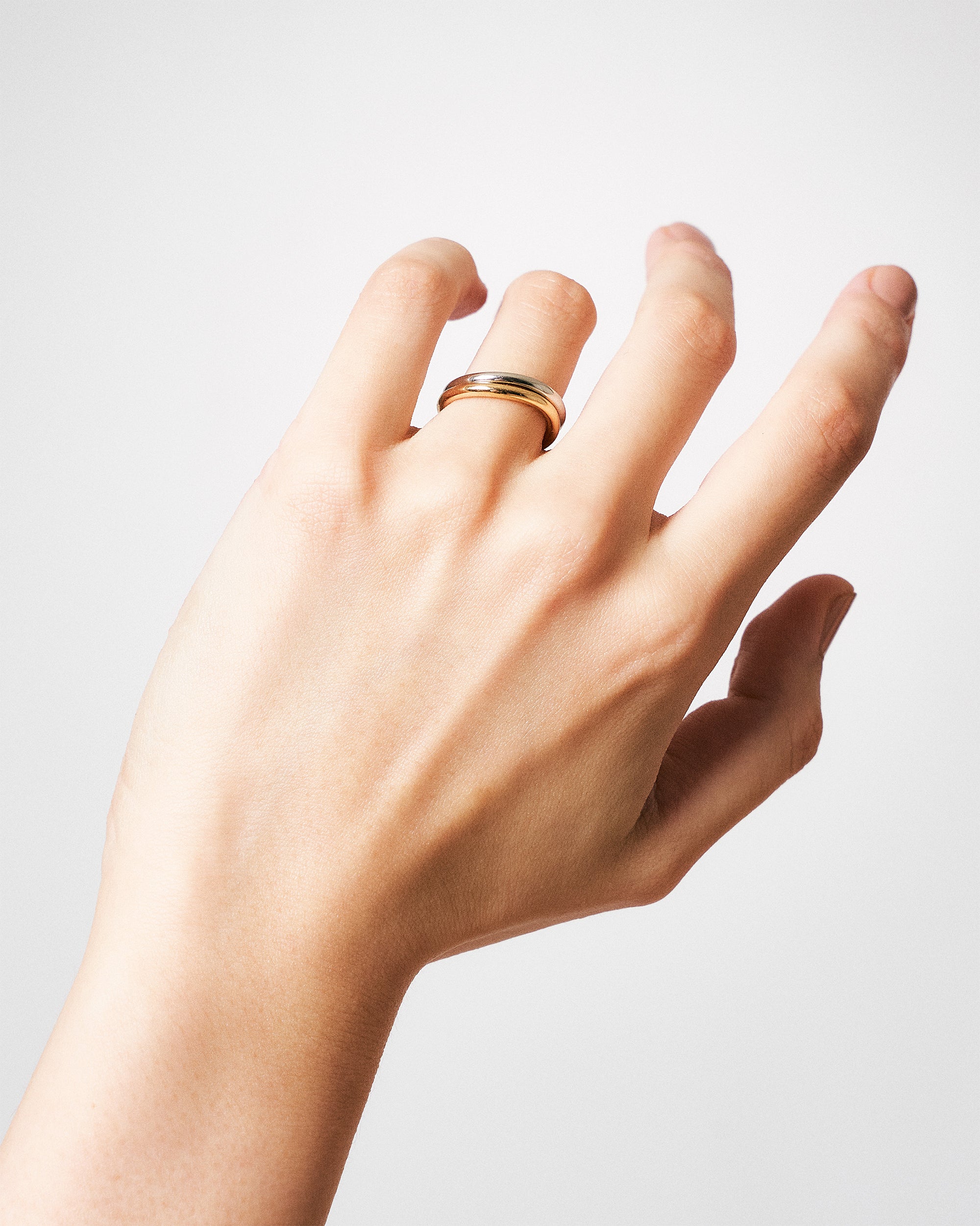 Fortune Wavy Ring M -Pt950-