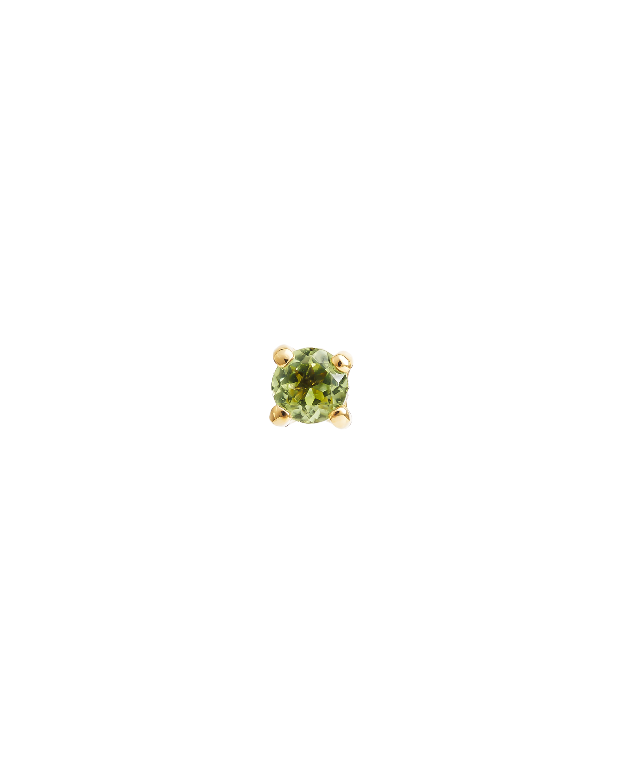 Charm Peridot -K18-