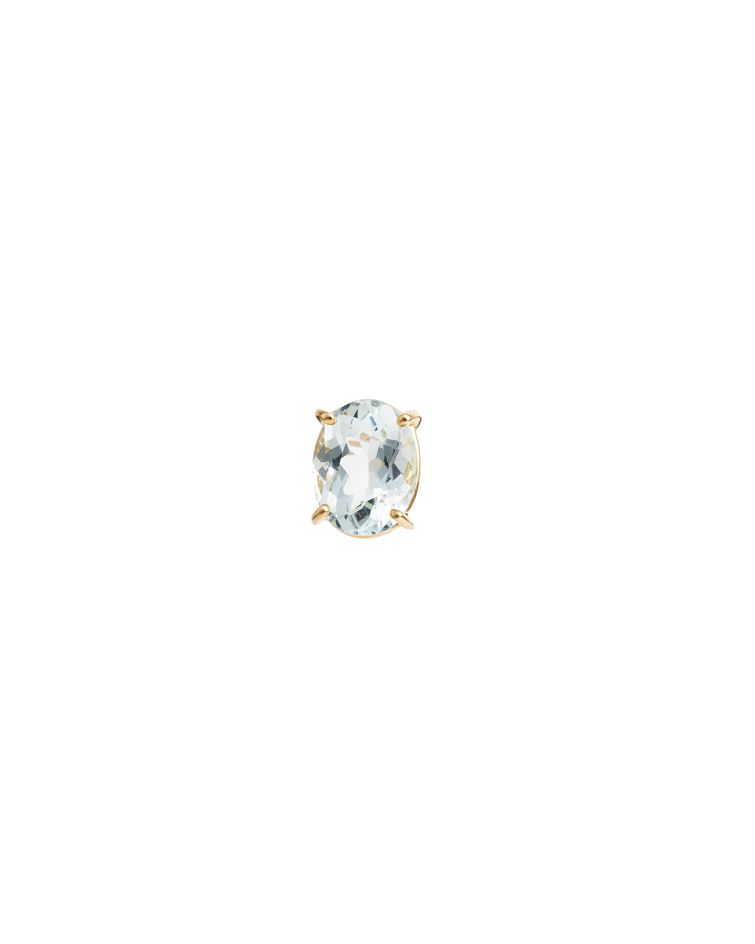 Charm Aquamarine -K18-