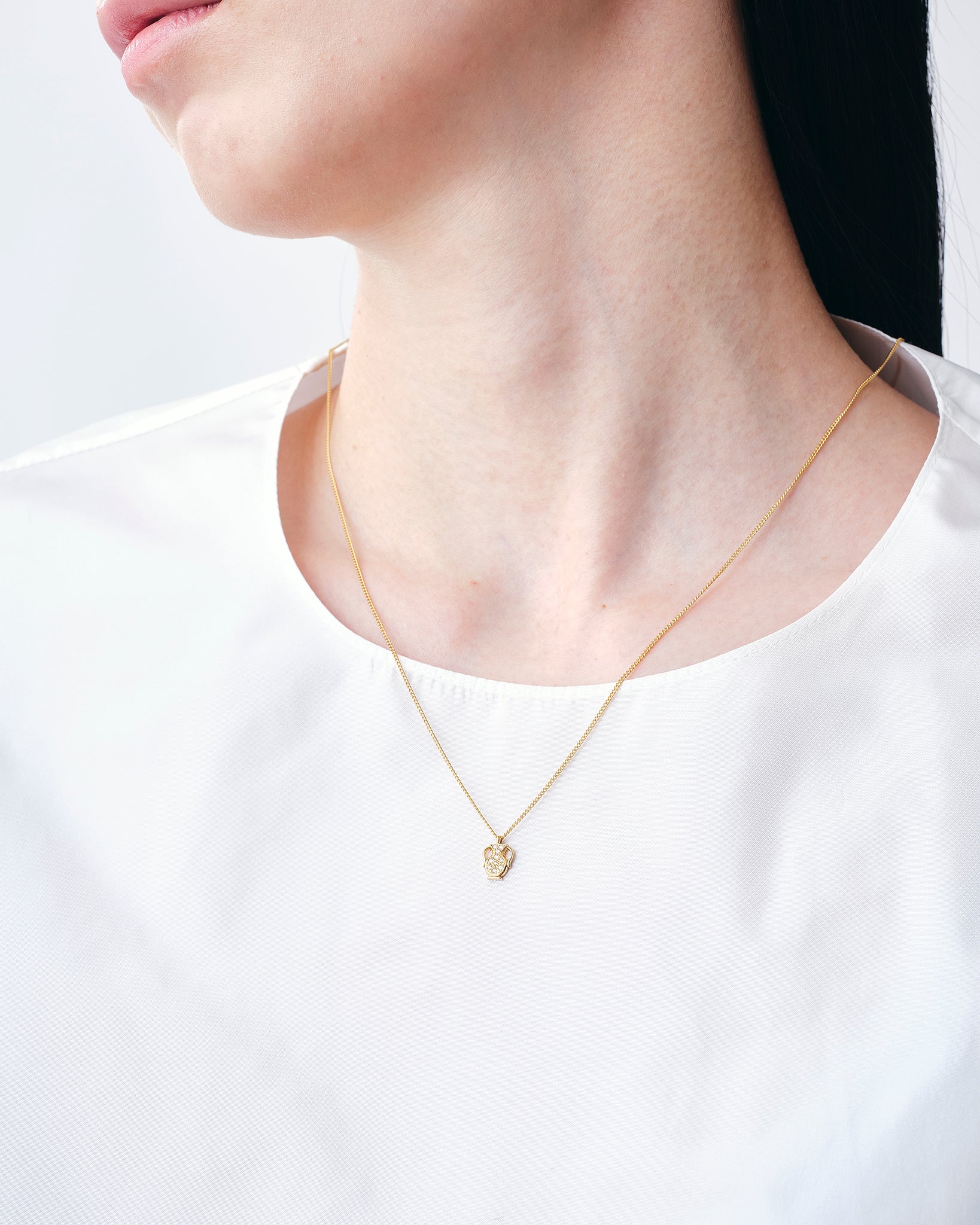 With Water Necklace Bottle