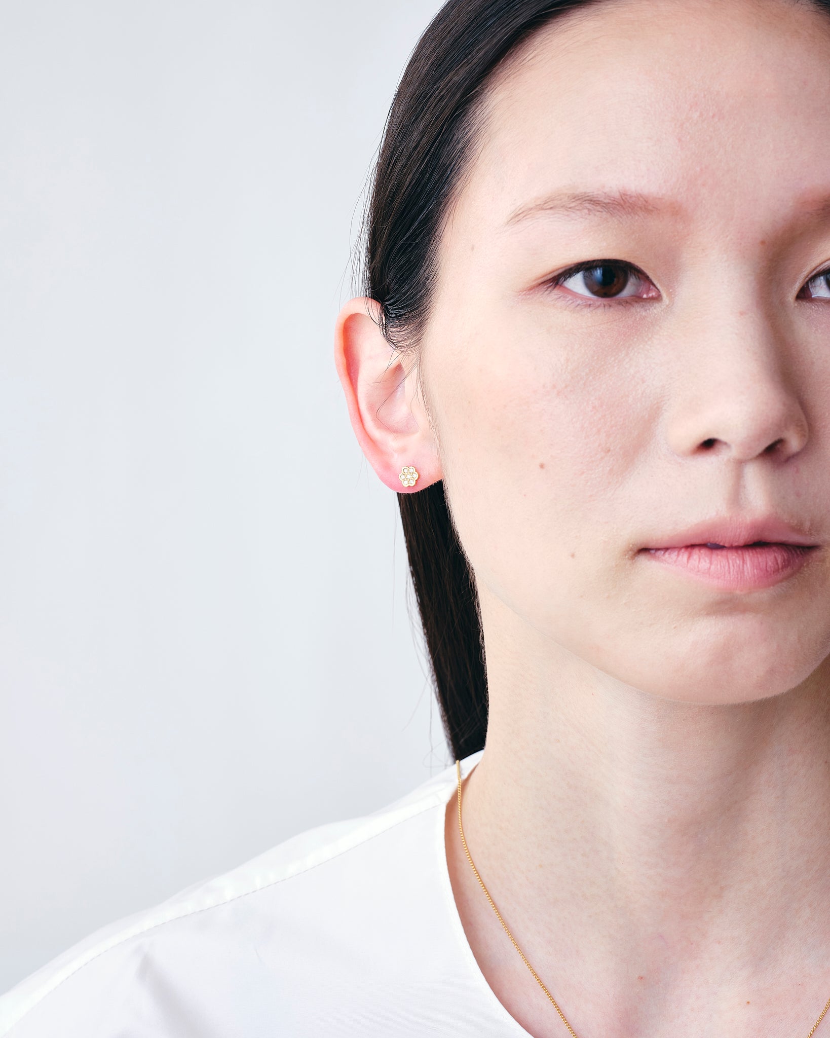 With Water Pierces Flower