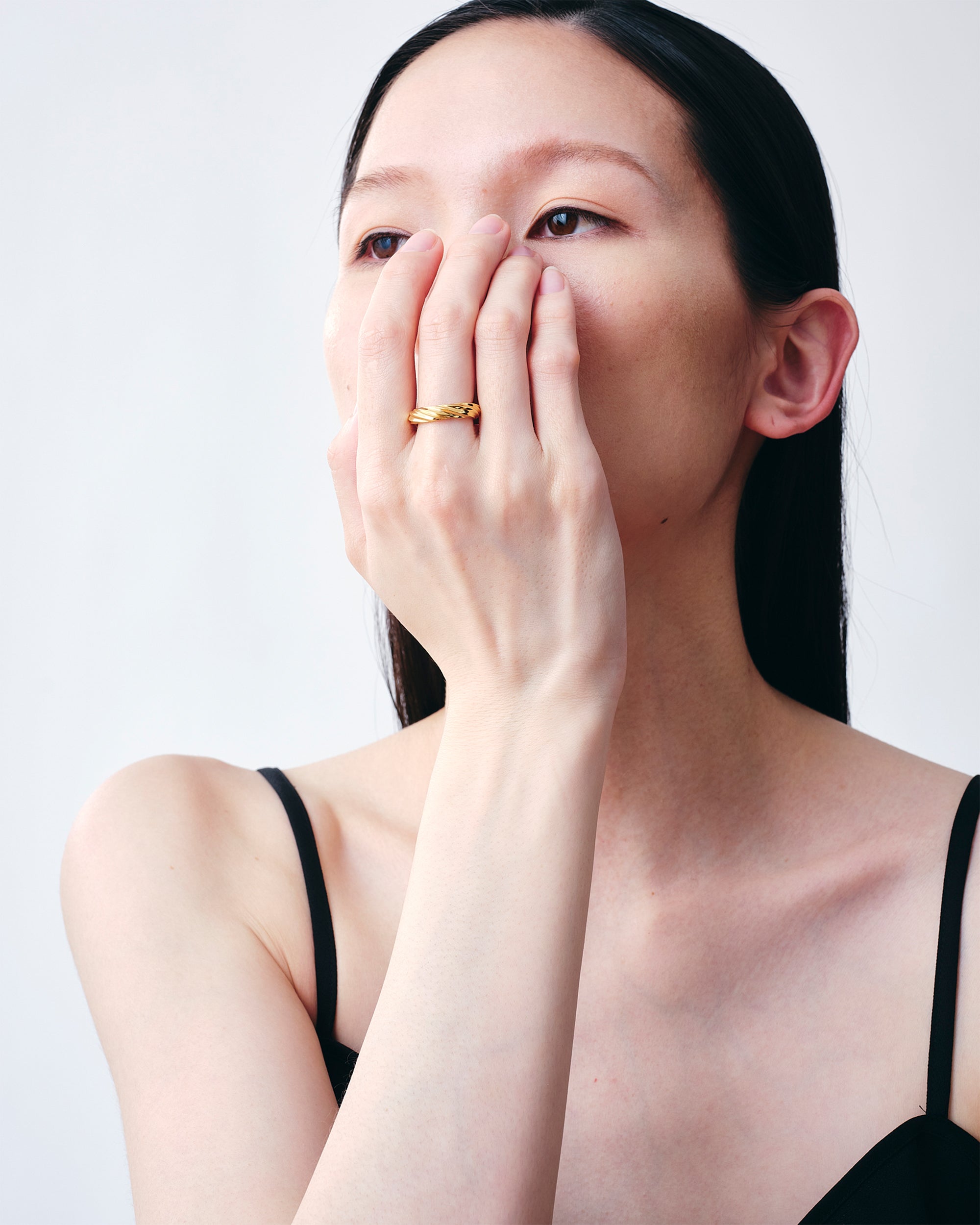 French Ring Medium -Gold-