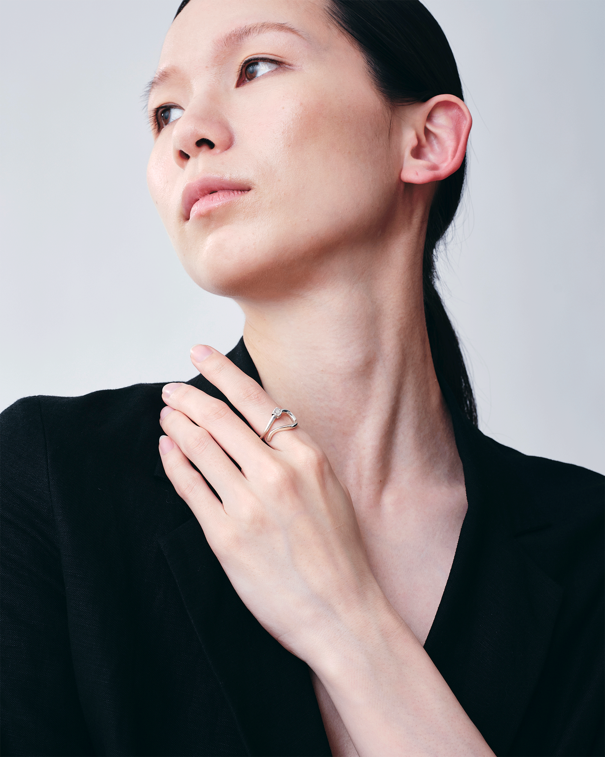 Wave Ring -Calm- Silver