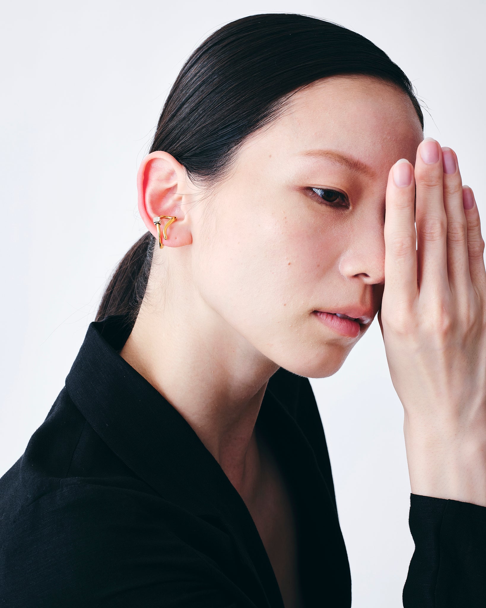 《Select Set: 大草 直子さん》Wave Ring -Calm- Gold