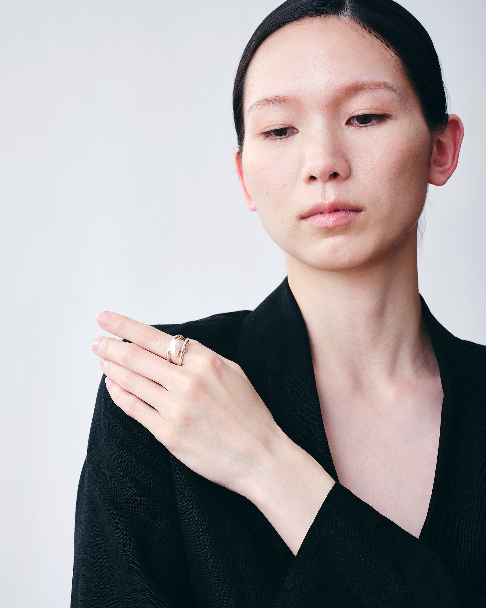 Wave Ring -Peace- Silver