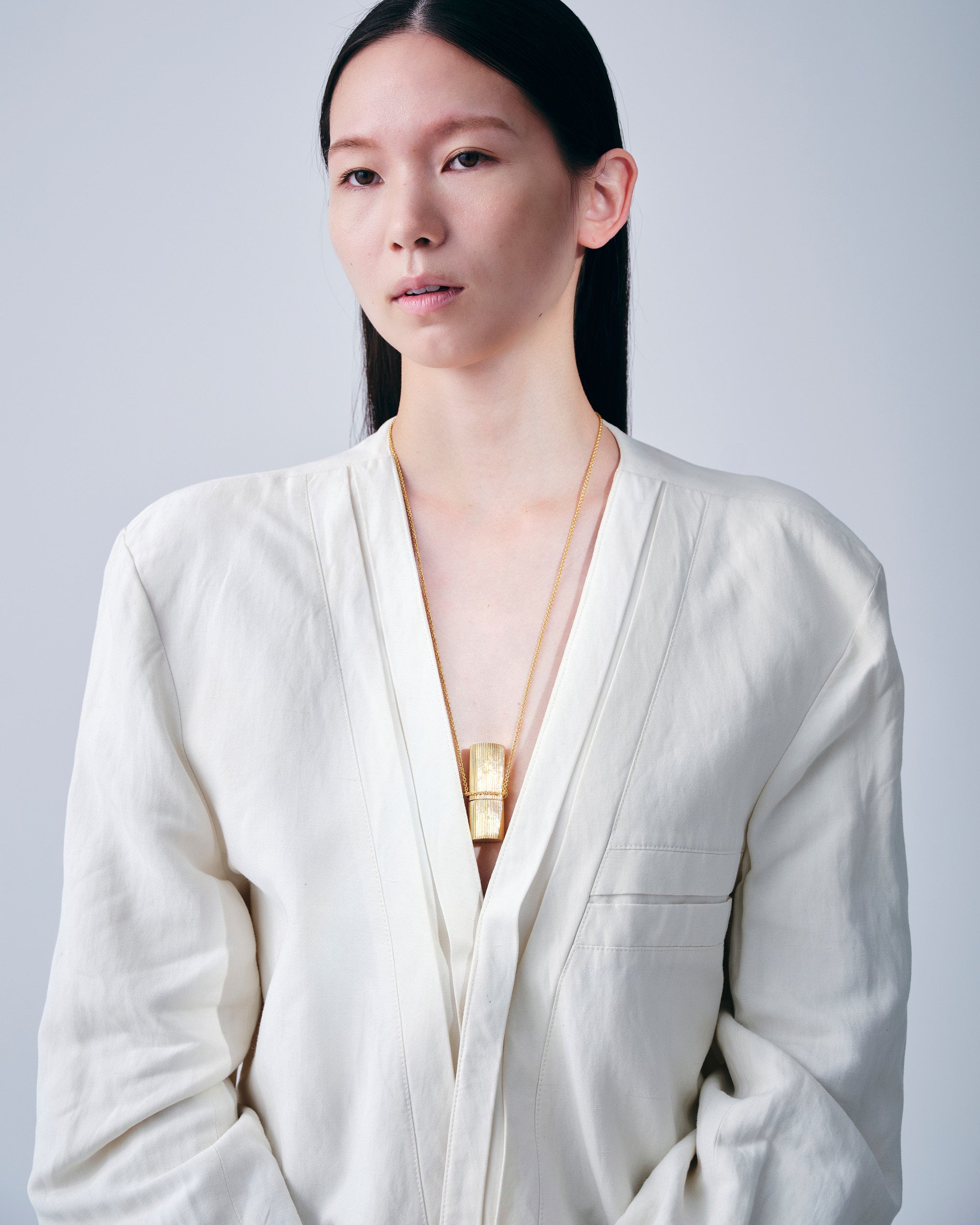 Atomizer Top Necklace -Gold-